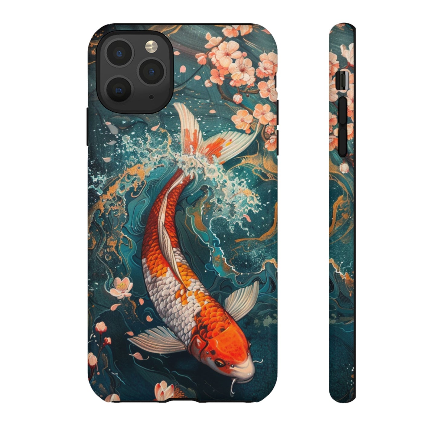 Koi Zen Garden - Tough iPhone Case