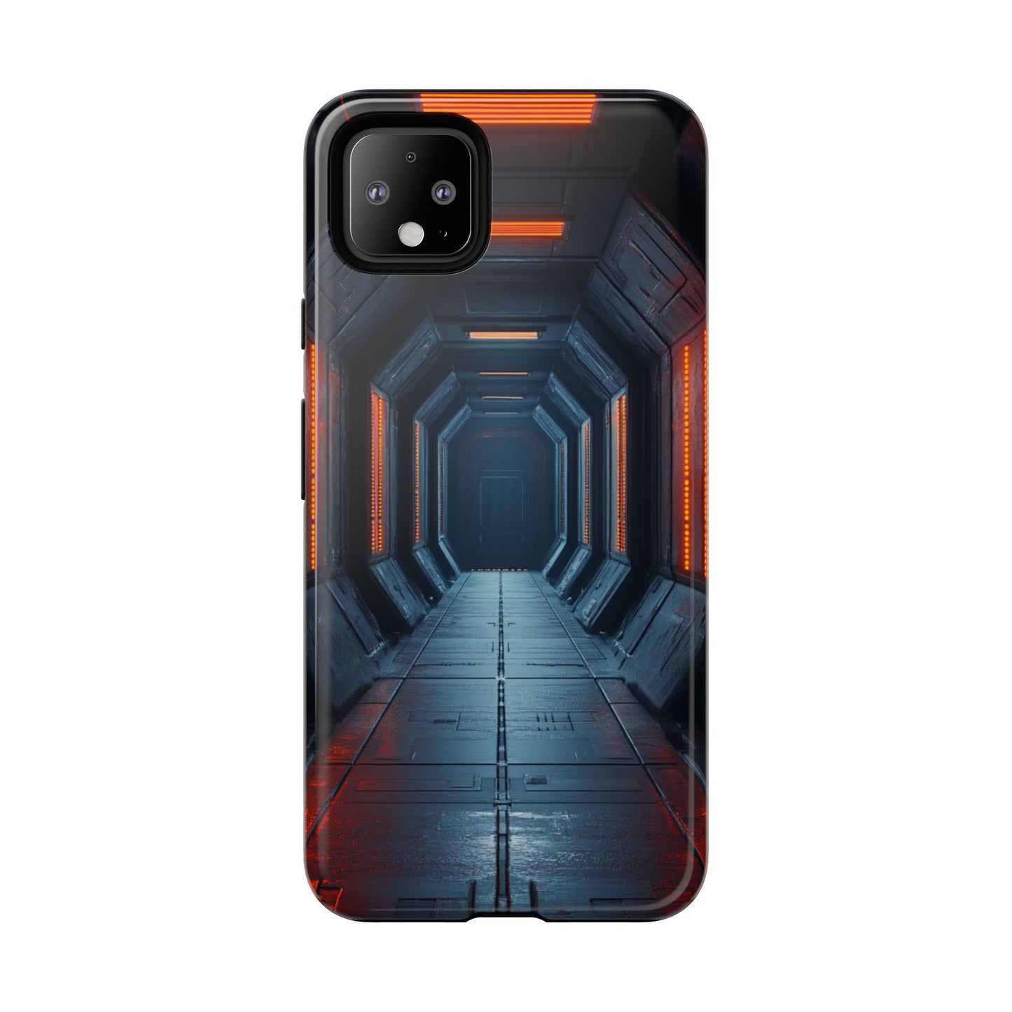 Red Alert Corridor – Tough Google Pixel Case