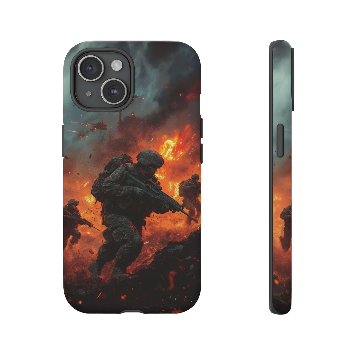 Epic Battlefield Soldier Phone Case - iPhone, Google Pixel, Samsung Galaxy