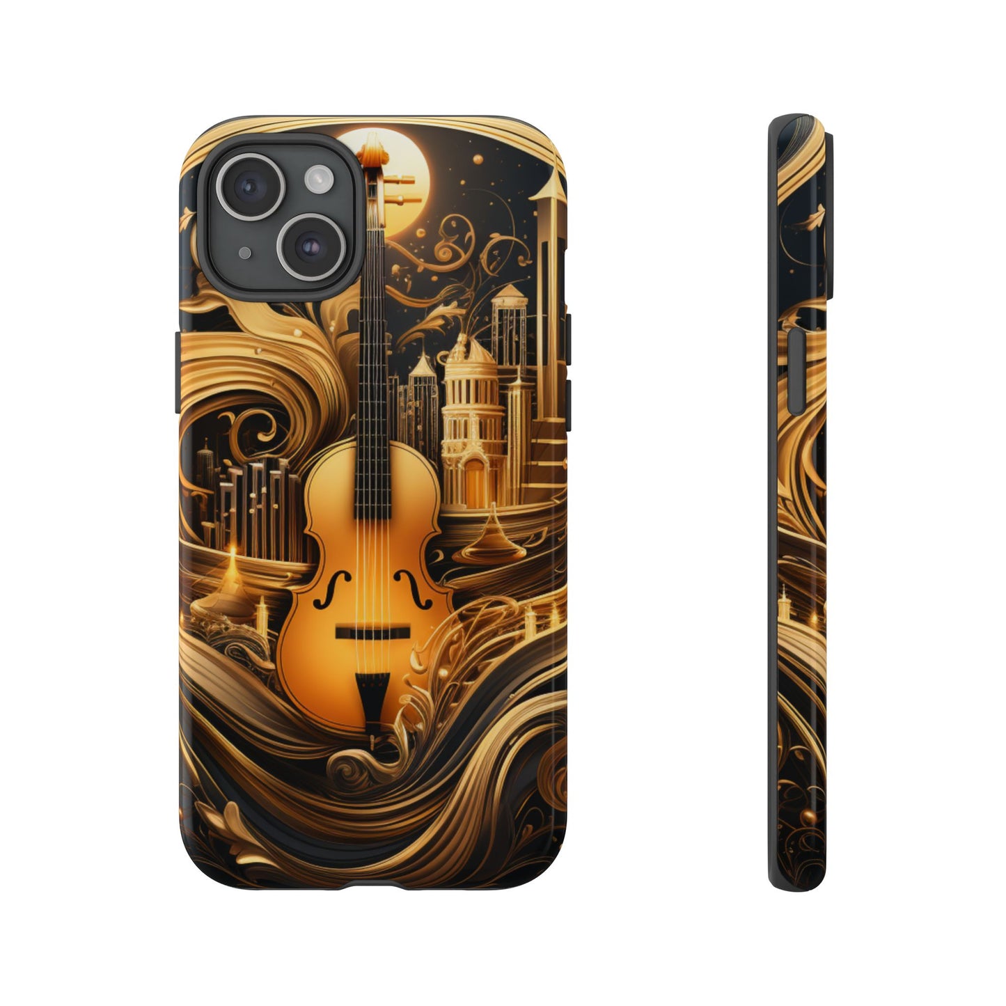 Golden Symphony Phone Case – iPhone, Samsung, Google Pixel