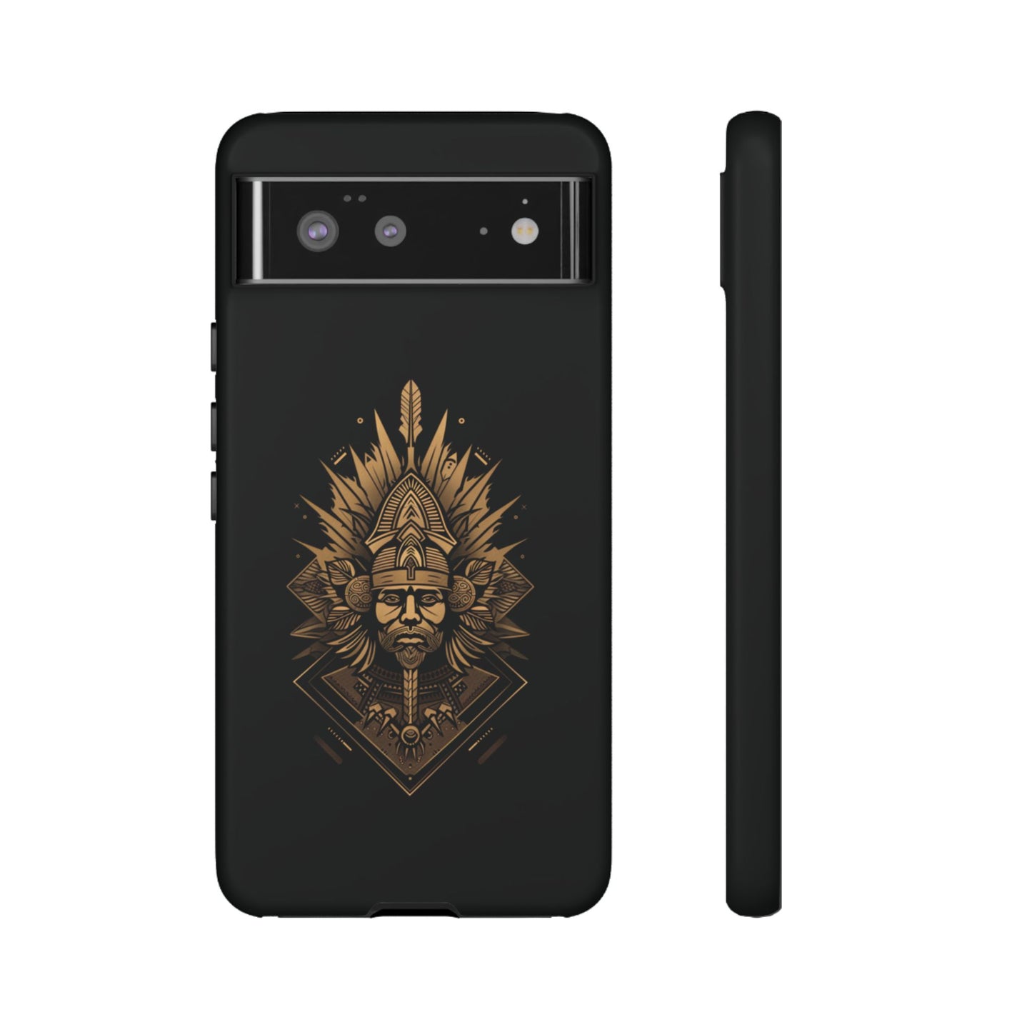 Golden Warrior Guardian - iPhone, Google Pixel, Samsung Galaxy