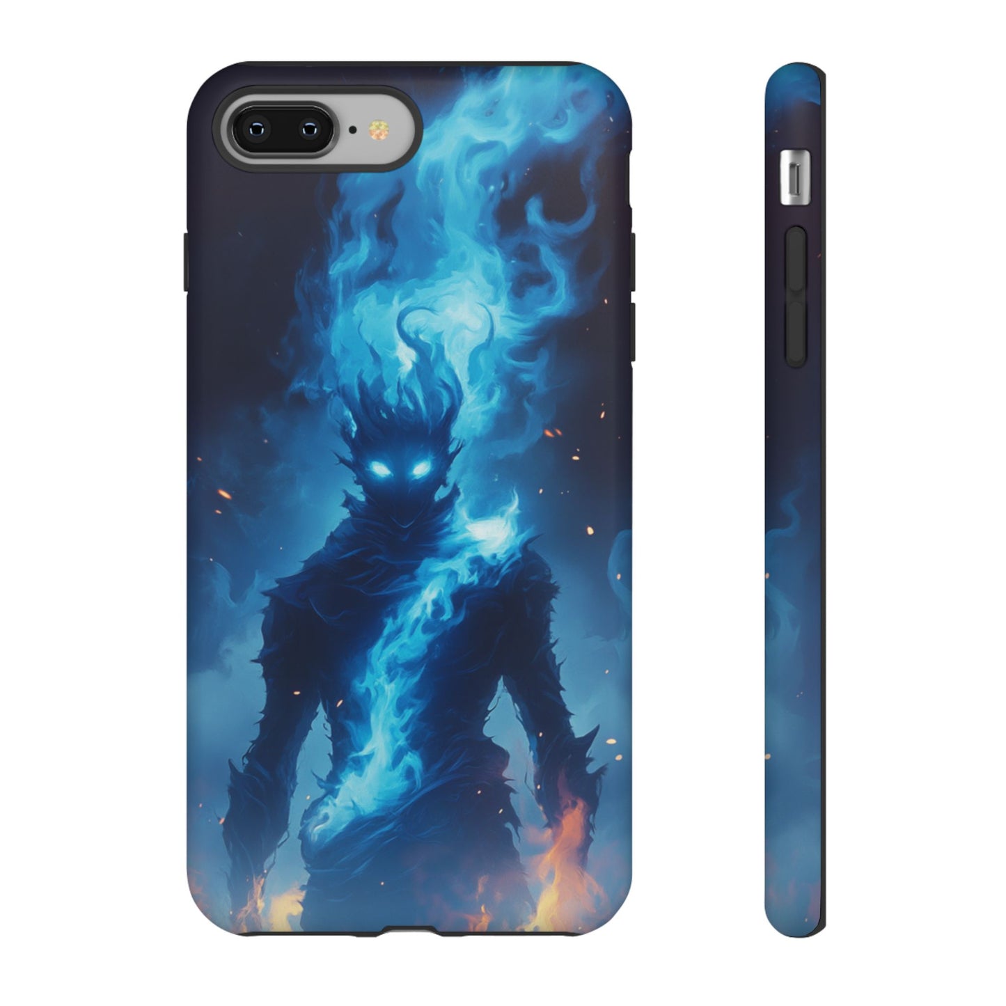 Blue Flame Spirit - Tough iPhone Case