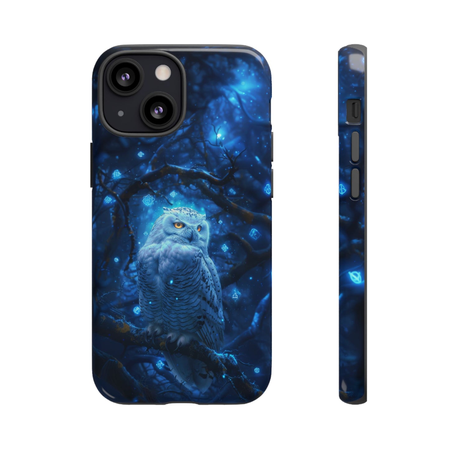 Luminous Rune Owl – Tough iPhone Case