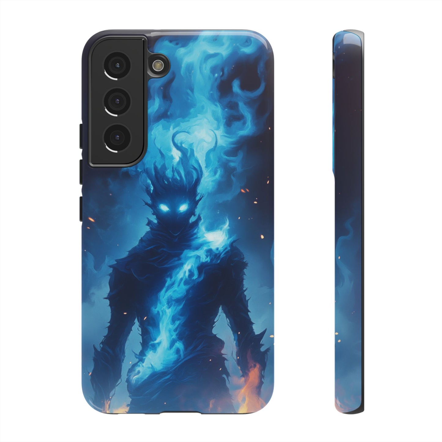 Blue Flame Spirit - Tough Samsung Galaxy Case