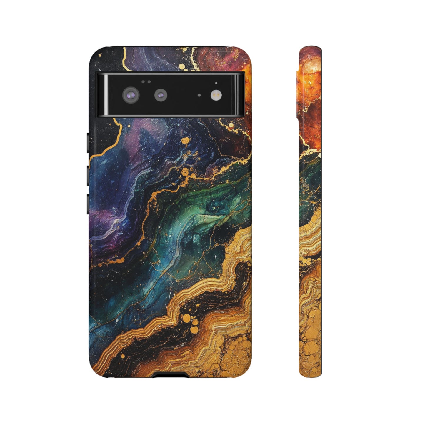 Cosmic Agate Veins – Tough Google Pixel Case