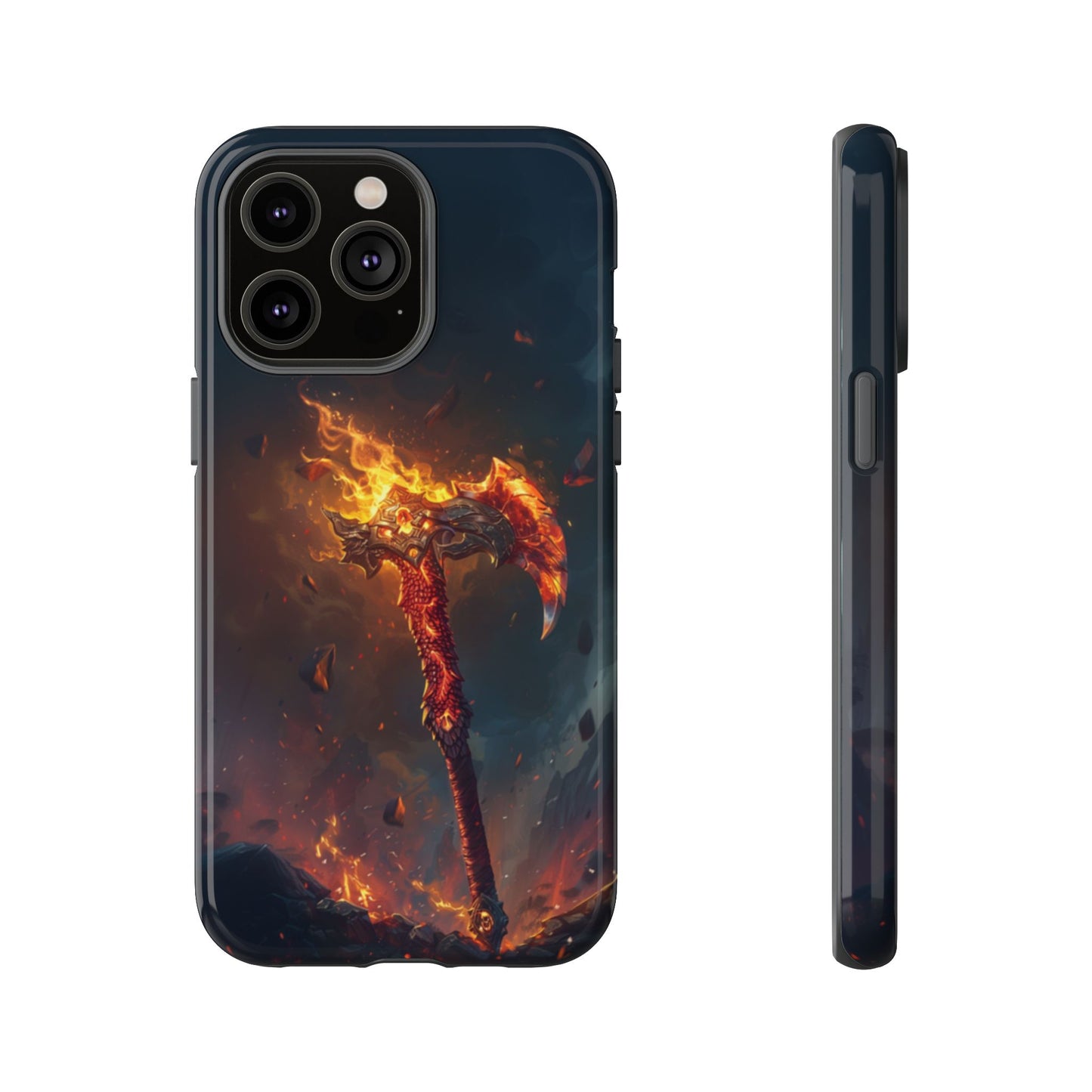 Dragon Fire Axe - Tough iPhone Case