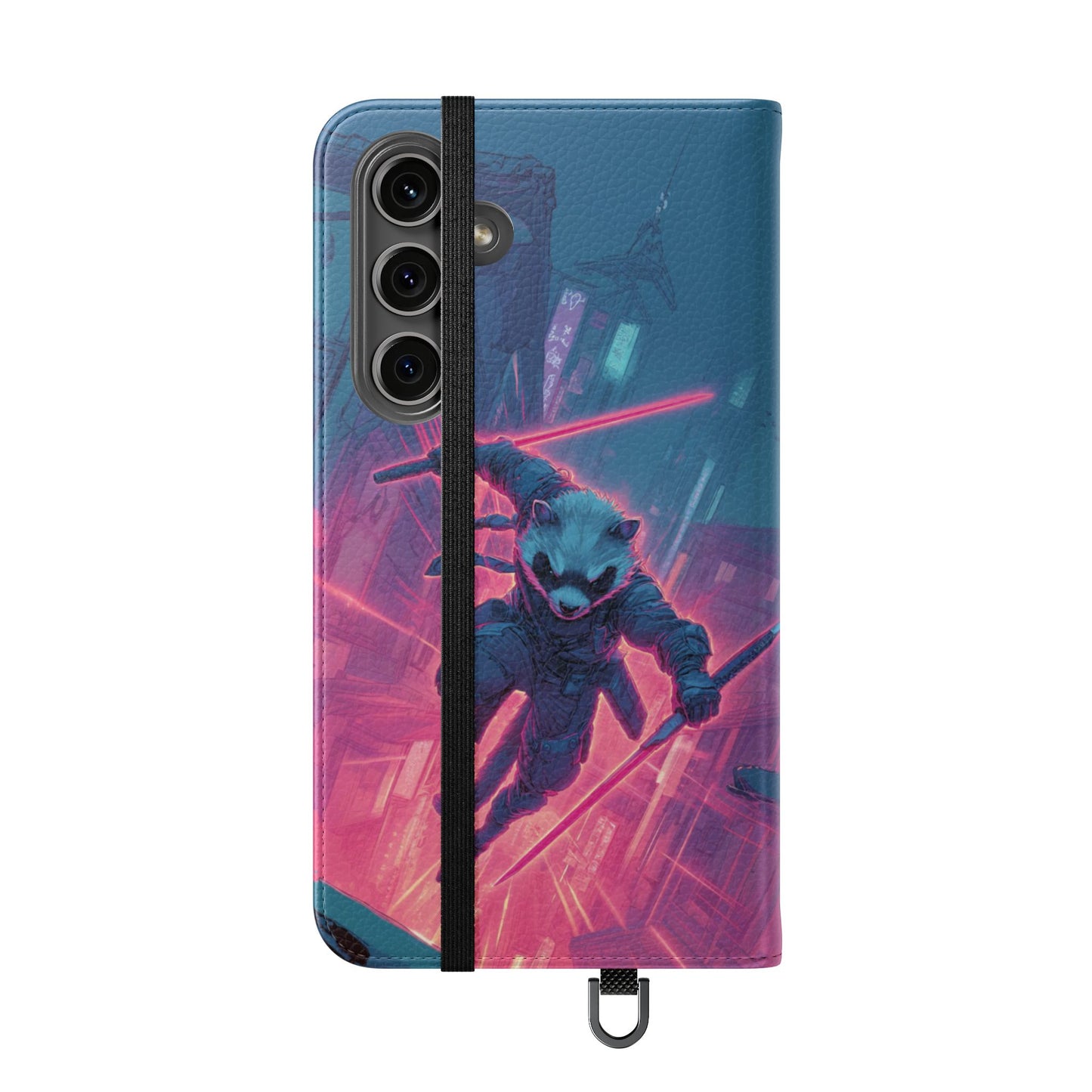Cyberpunk Ferret - Wallet Flip Case