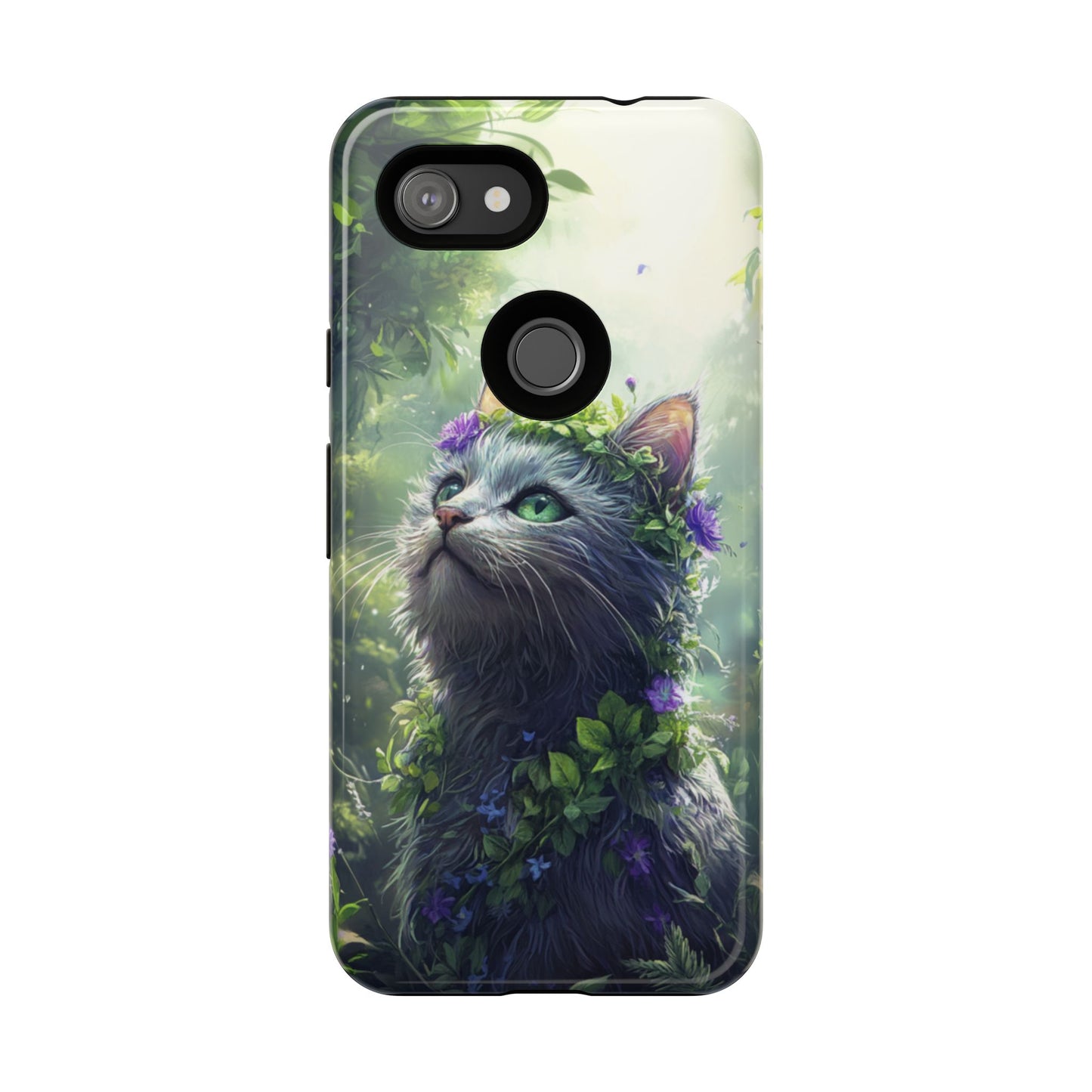 Forest Spirit Cat - Tough Google Pixel Case