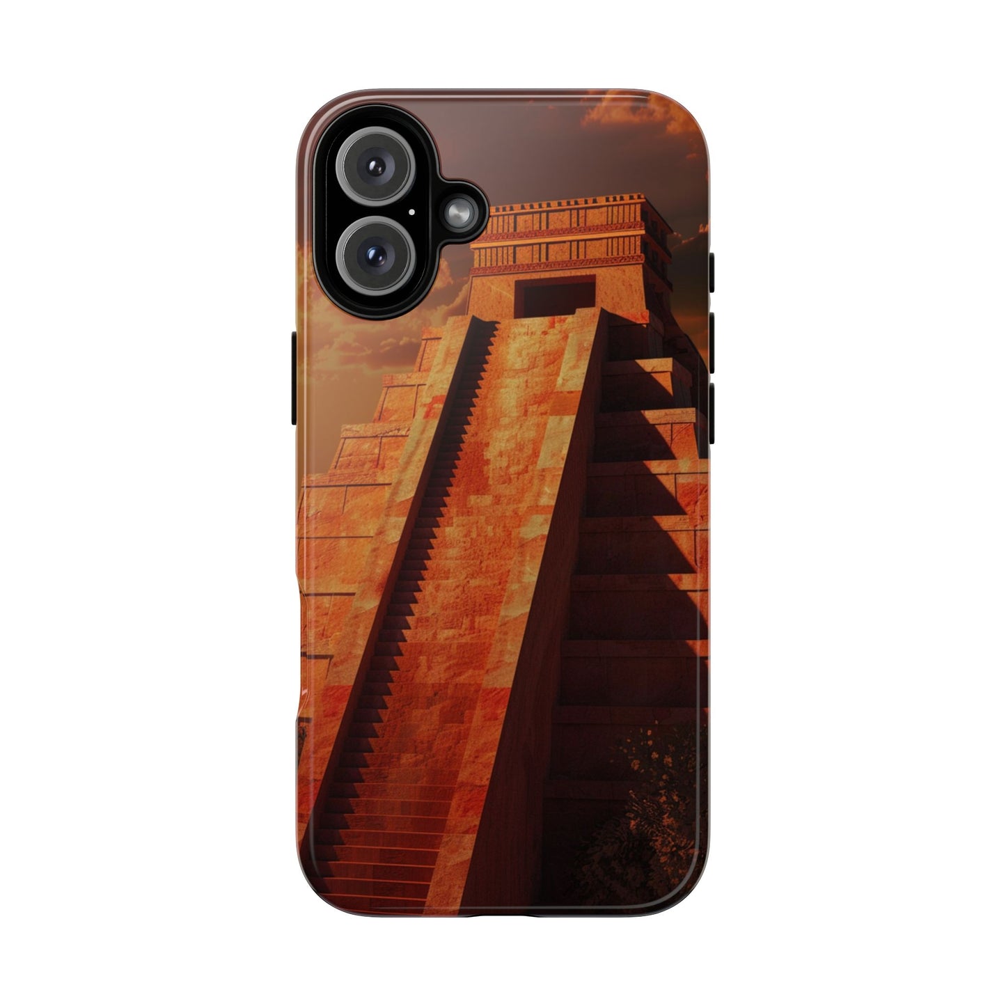 Mayan Pyramid Twilight Phone Case – iPhone, Google Pixel, Samsung Galaxy