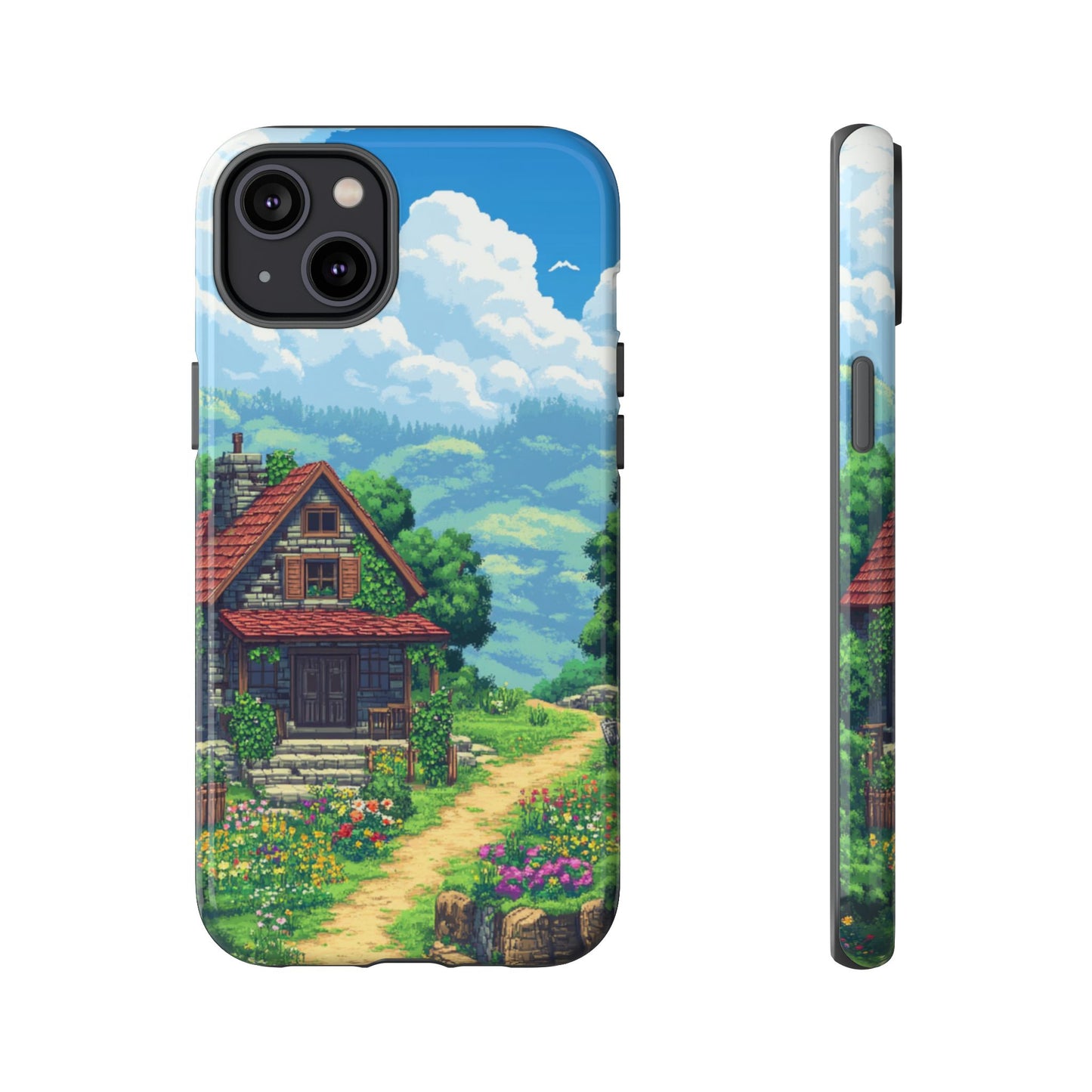 Retro Cottage Escape – Tough iPhone Case