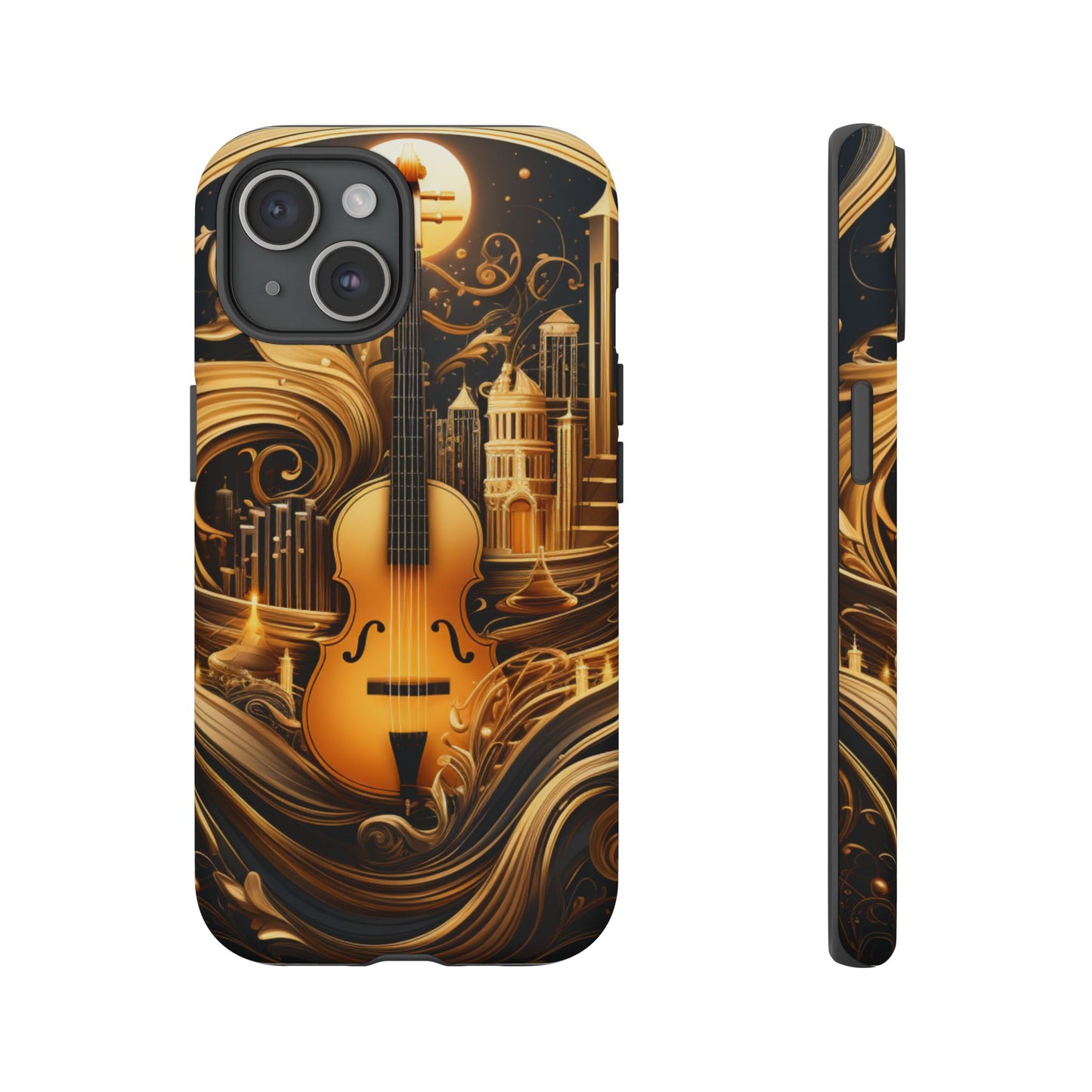 Golden Symphony Phone Case – iPhone, Samsung, Google Pixel