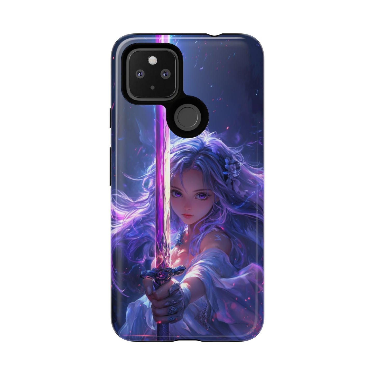 Violet Blade Warrior – Tough Google Pixel Case