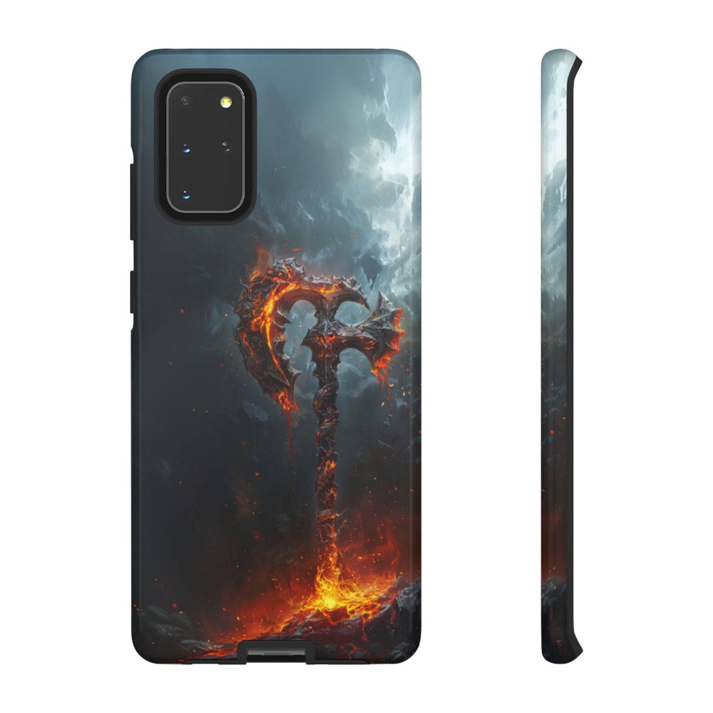 Molten War Axe - Tough Samsung Galaxy Case