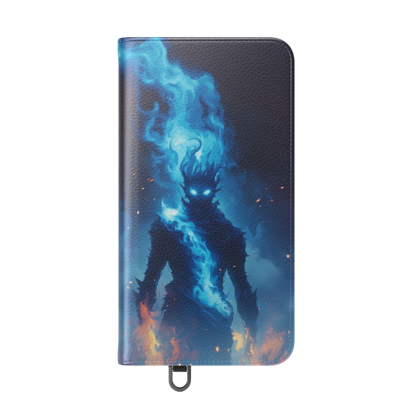 Blue Flame Spirit - Wallet Flip Case