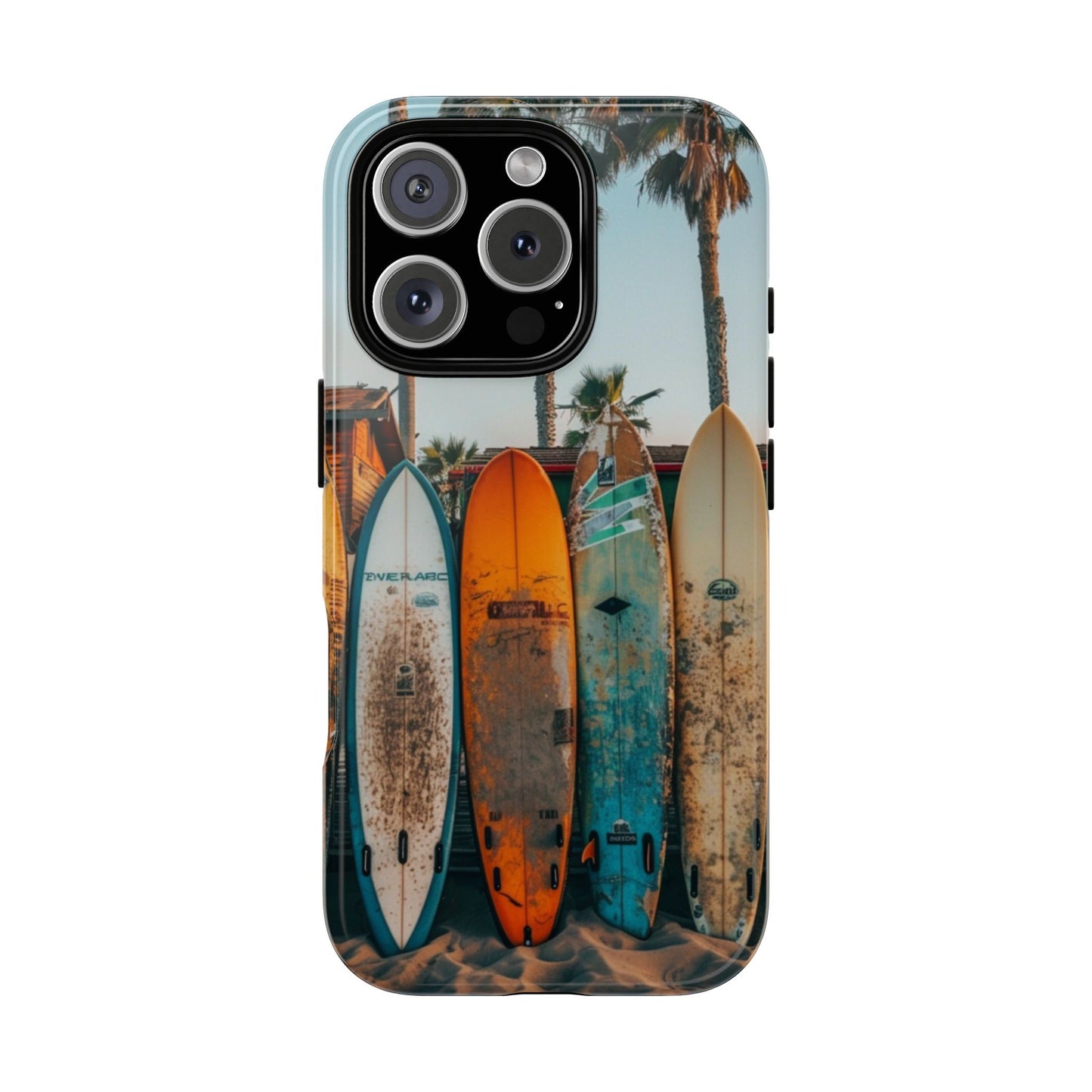 Beach Surfboards - Tough iPhone Case