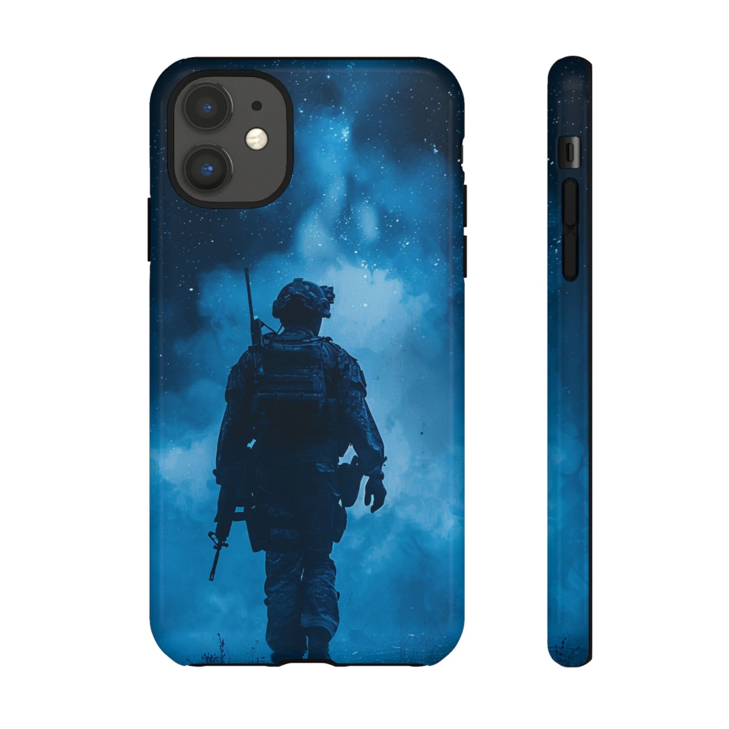 Midnight Sentinel Soldier – Tough iPhone Case