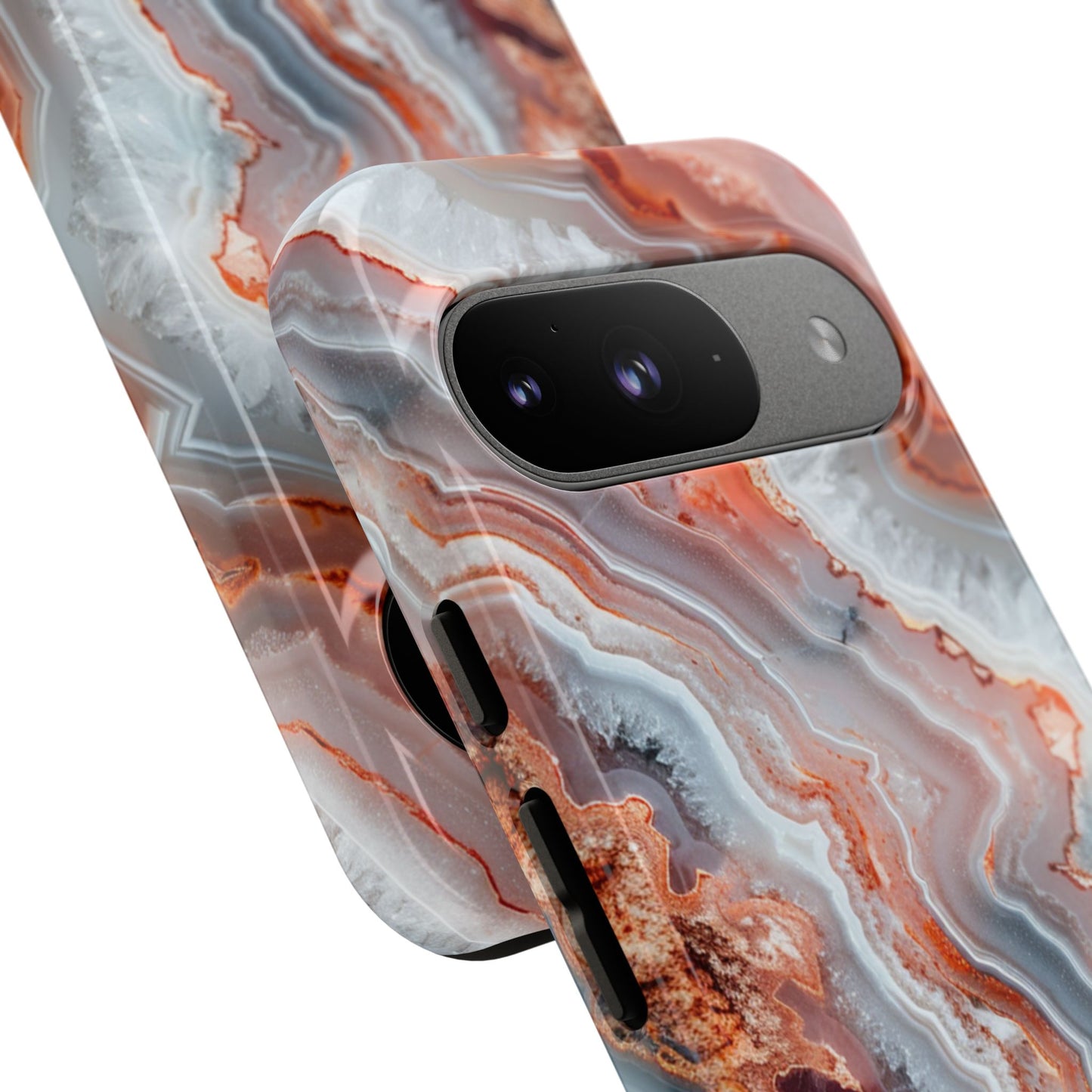 Rose Agate Currents – Tough Google Pixel Case