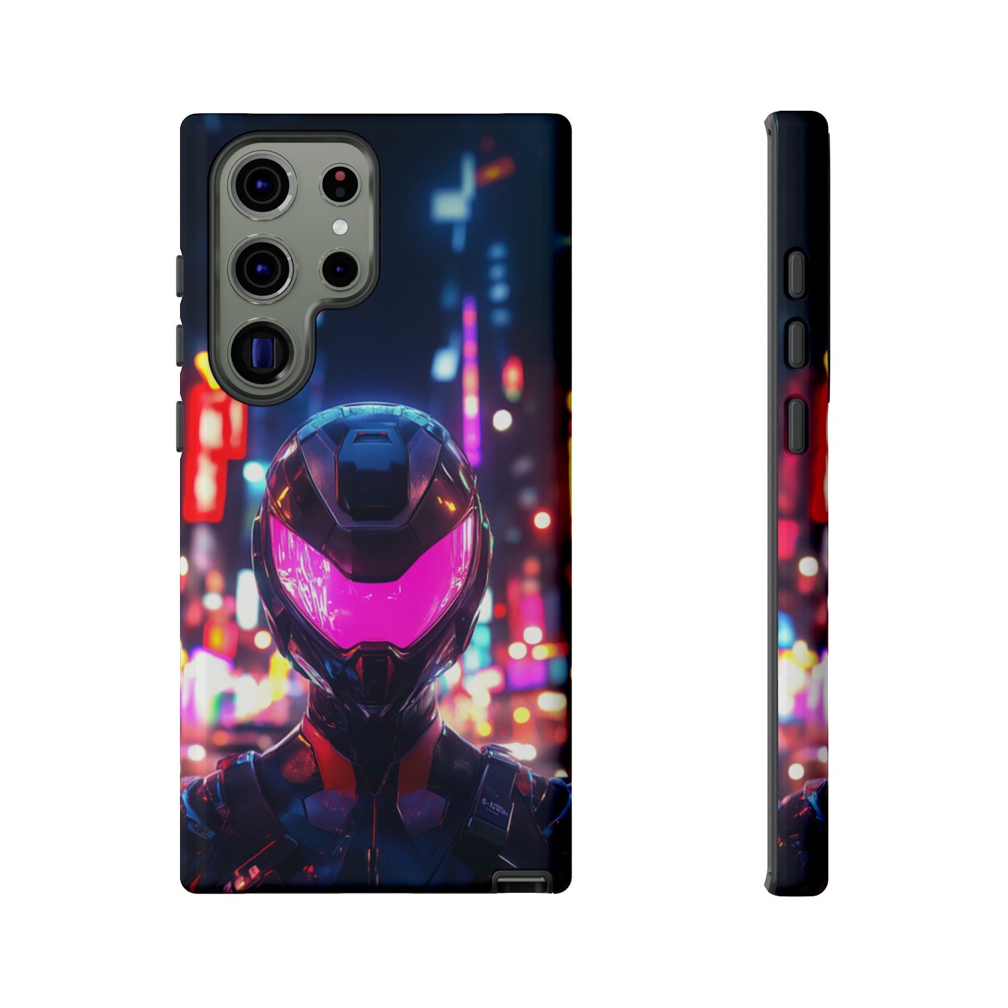 Neon Guardian Warrior – Tough Samsung Galaxy Case
