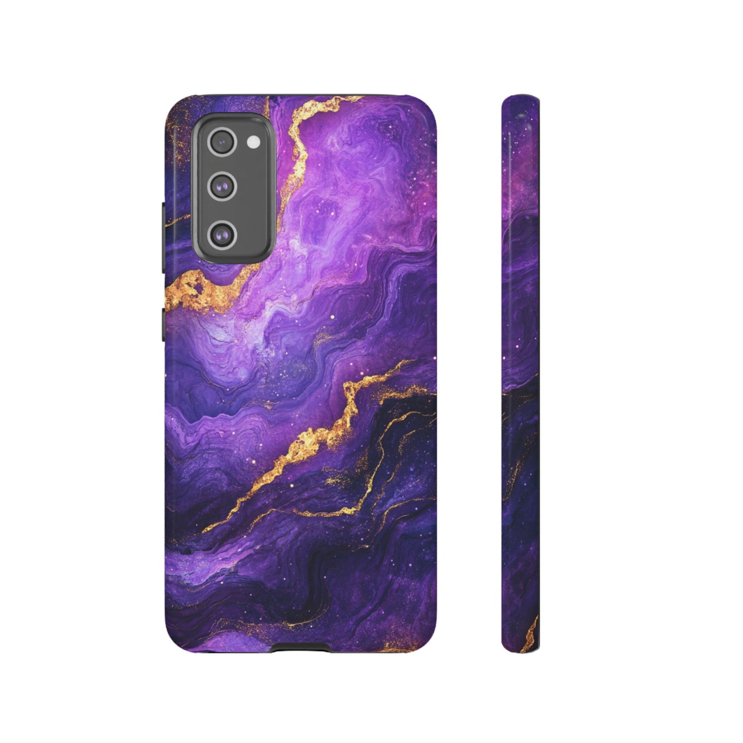 Amethyst Gold Marble – Tough Samsung Galaxy Case