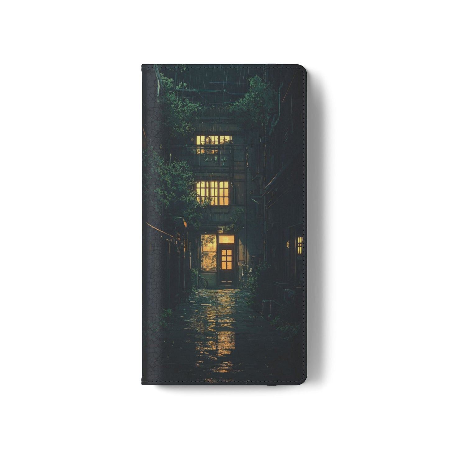Rainy Alley - Wallet Flip Case