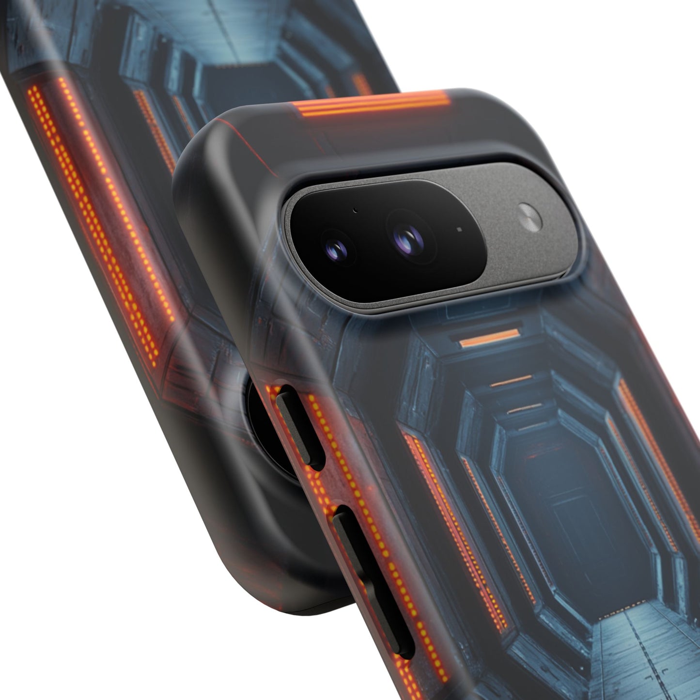 Red Alert Corridor – Tough Google Pixel Case