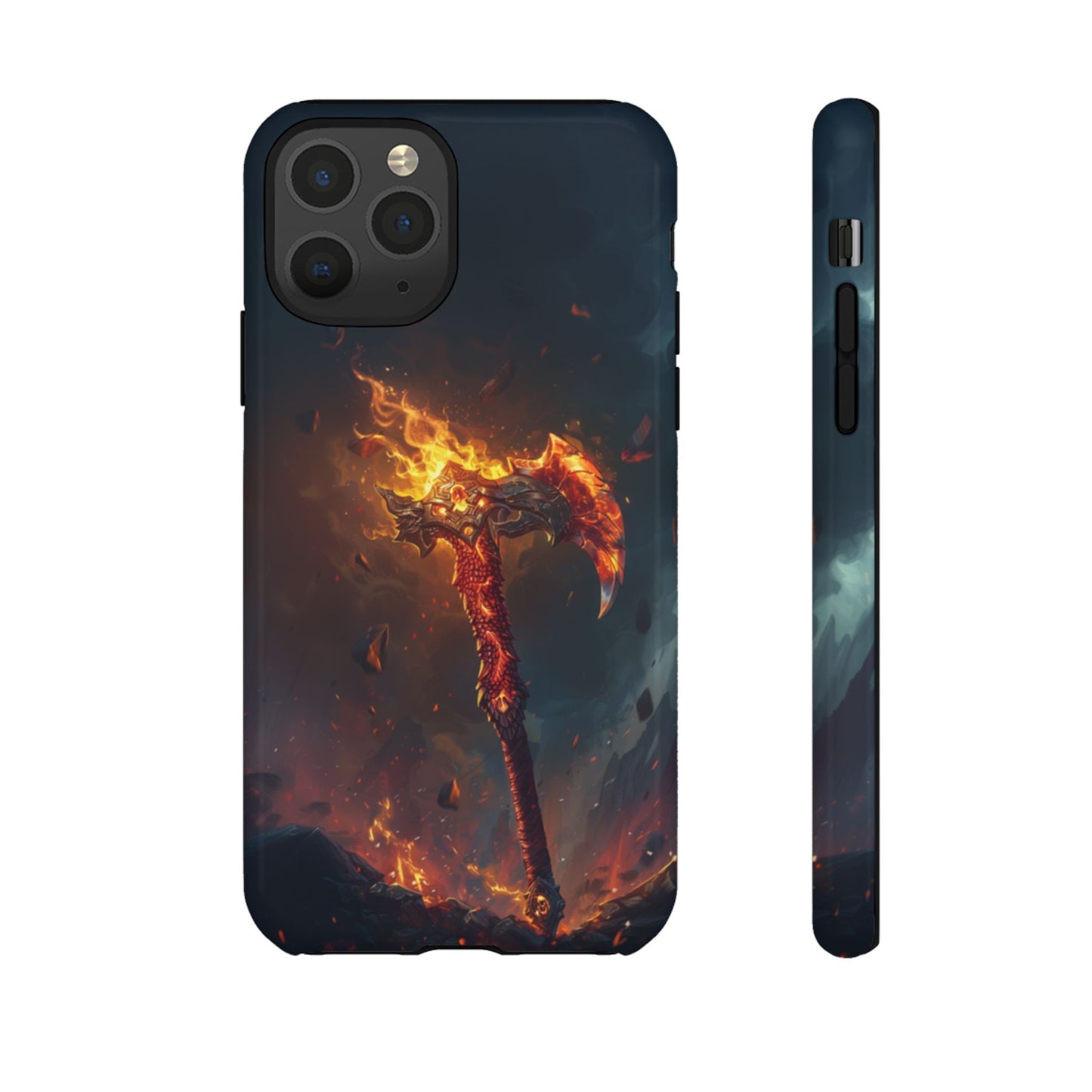Dragon Fire Axe - Tough iPhone Case
