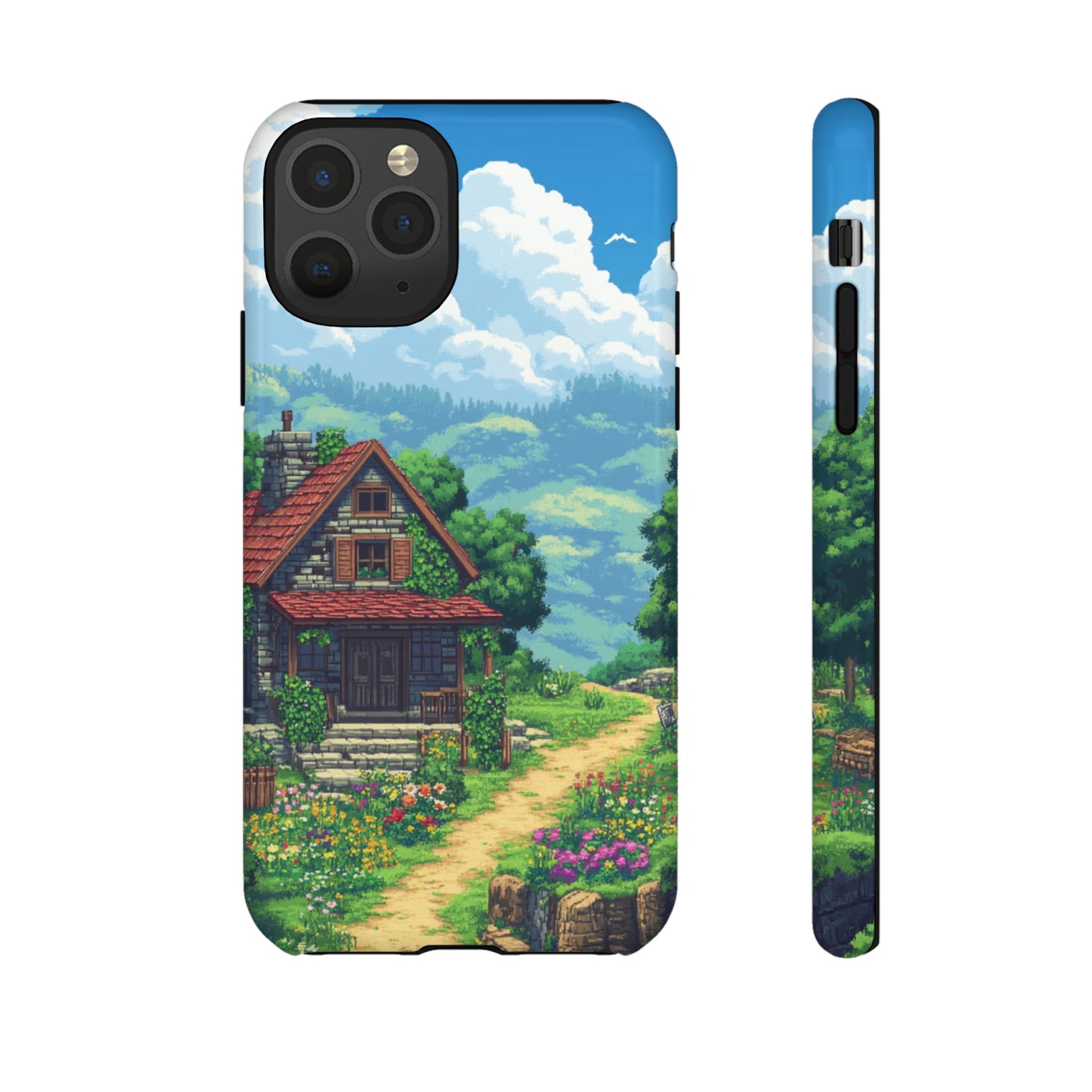 Retro Cottage Escape – Tough iPhone Case