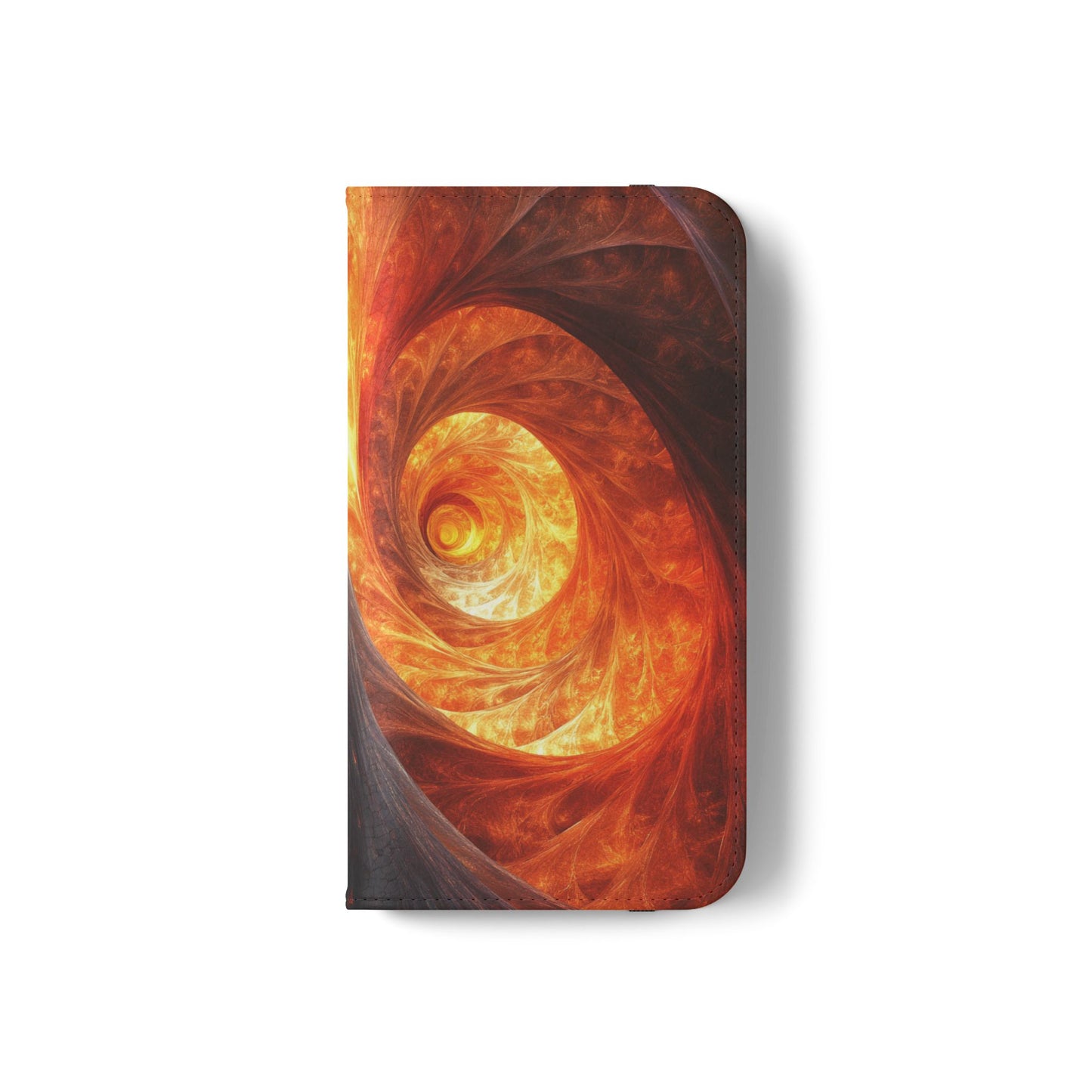 Fire Spiral - Wallet Flip Case