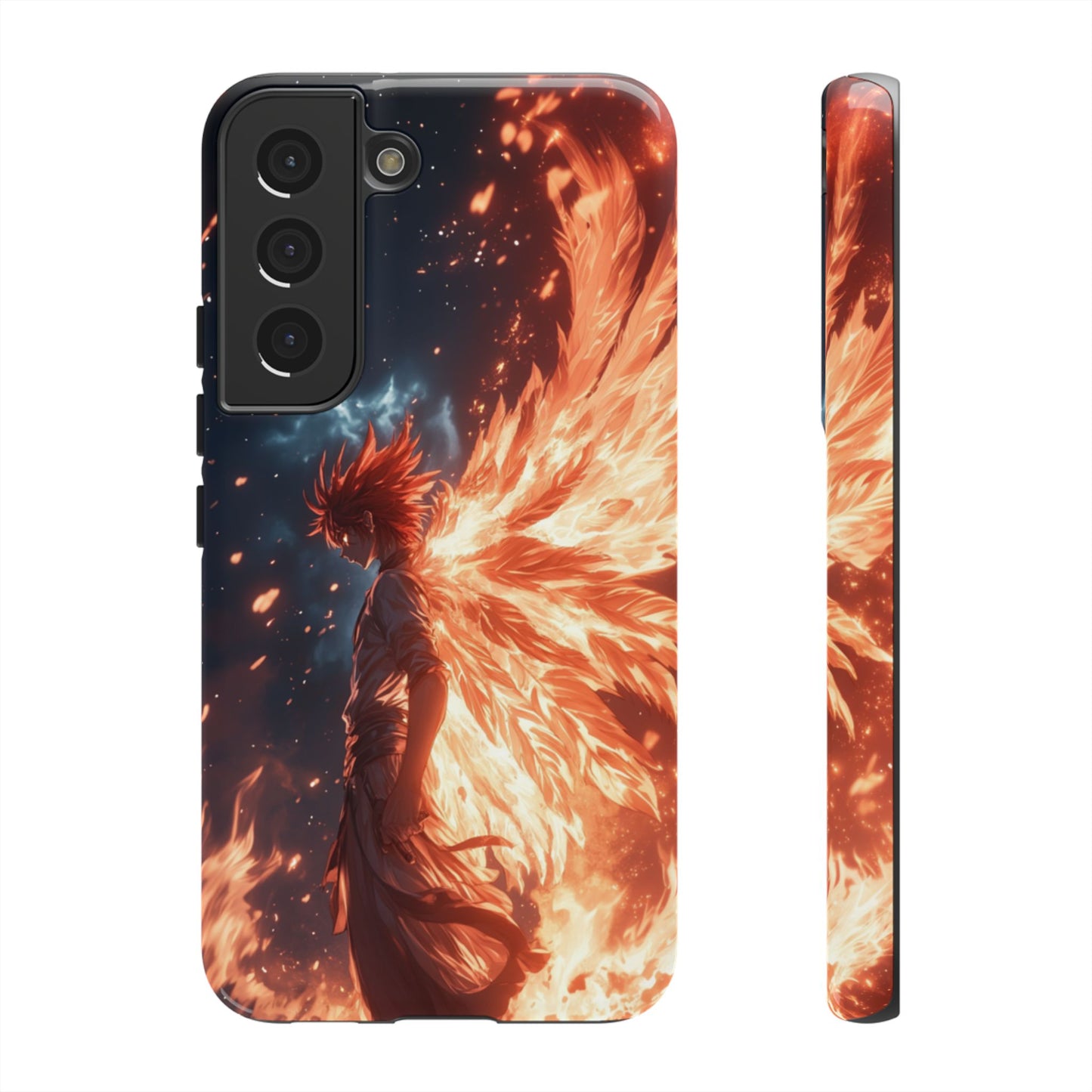 Flaming Guardian Phone Case – iPhone, Samsung, Google Pixel