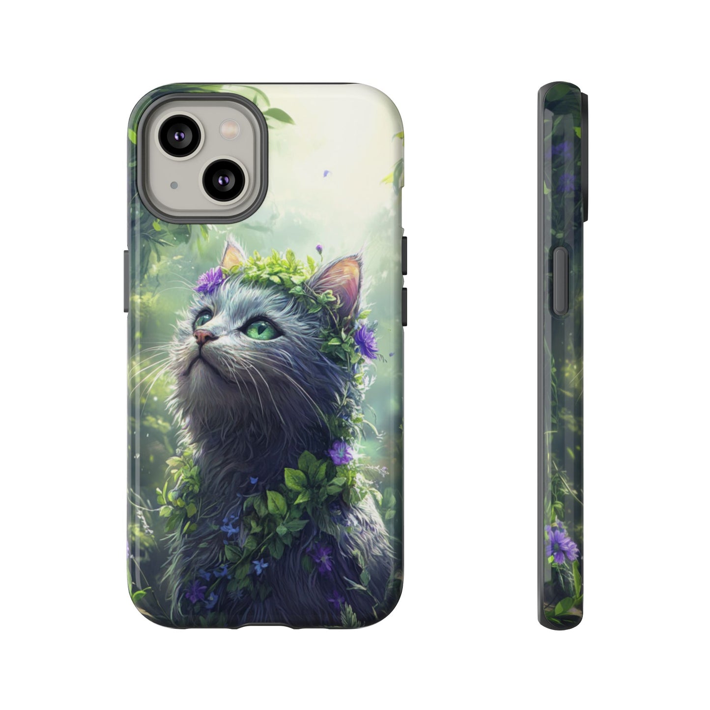 Forest Spirit Cat - Tough iPhone Case