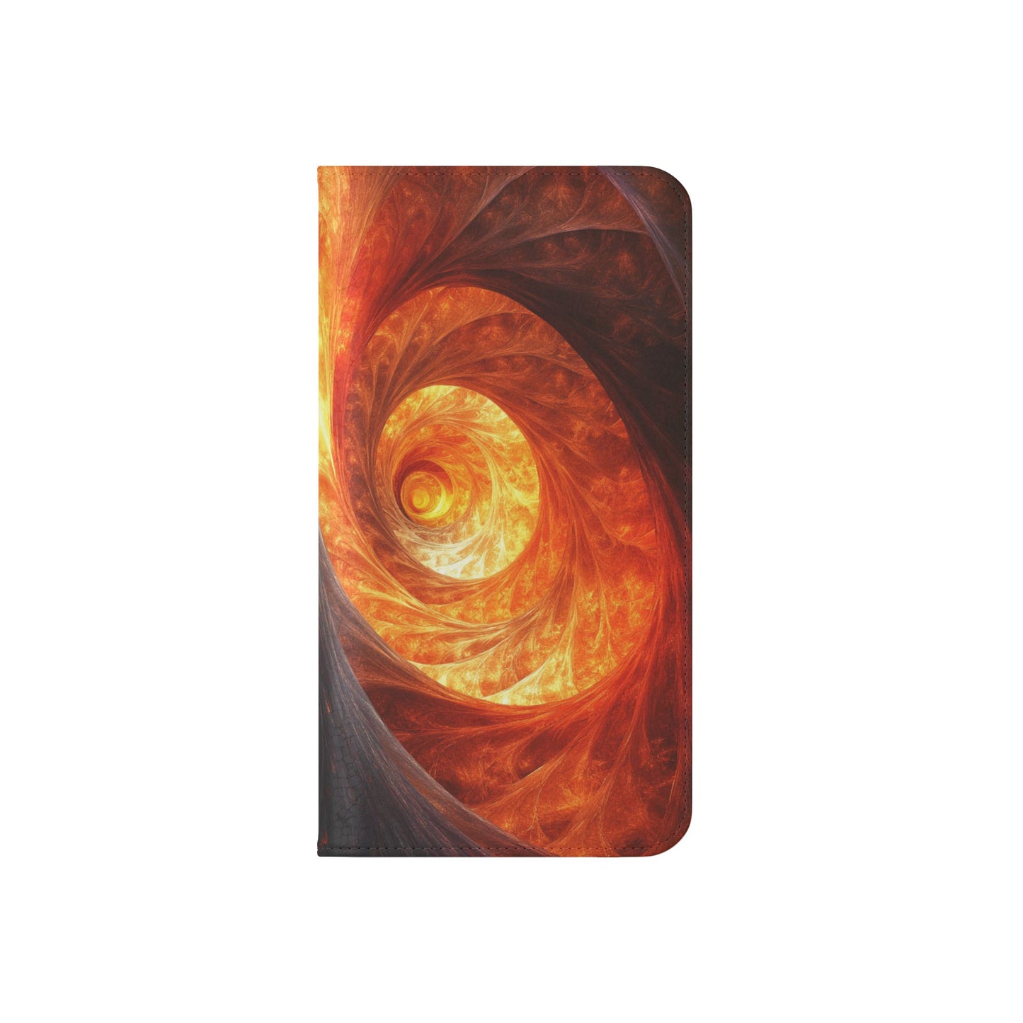 Fire Spiral - Wallet Flip Case