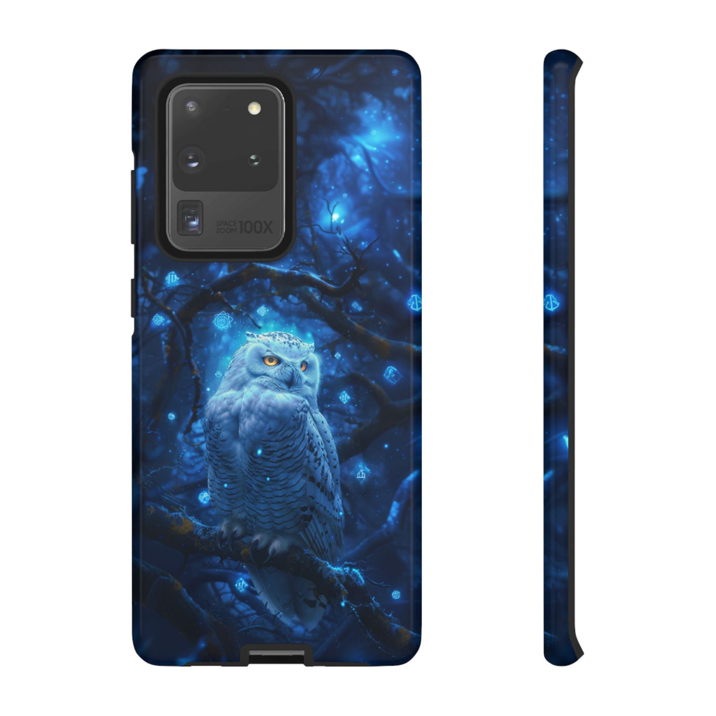 Luminous Rune Owl – Tough Samsung Galaxy Case