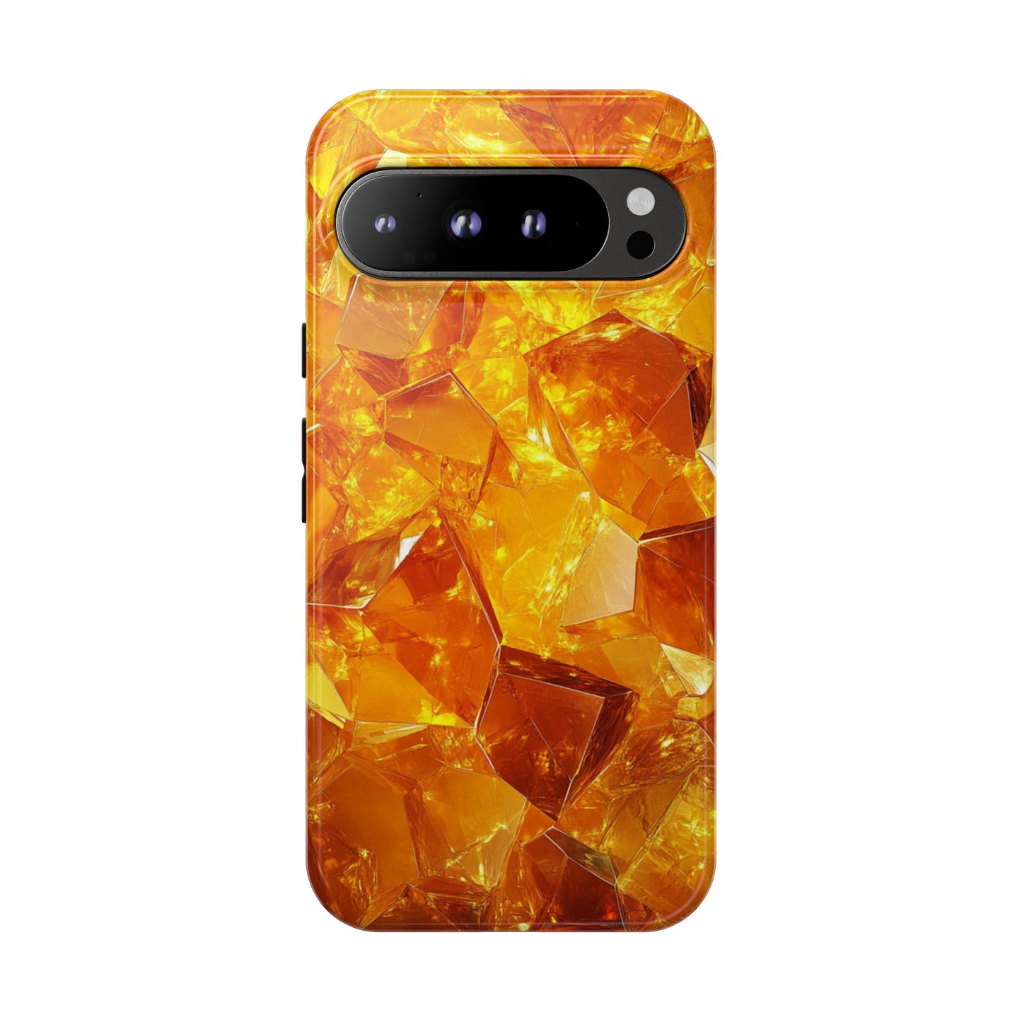 Amber Crystal Shards – Tough Google Pixel Case