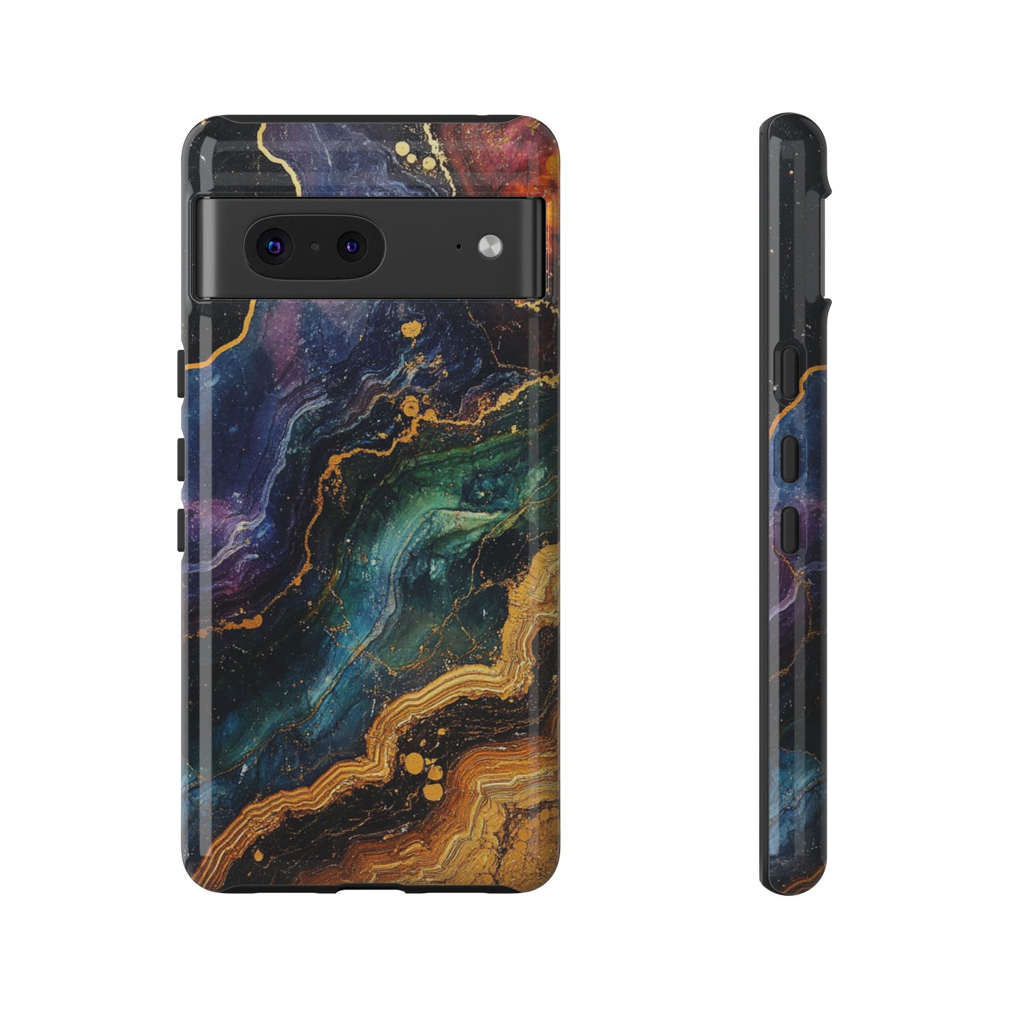 Cosmic Agate Veins – Tough Google Pixel Case