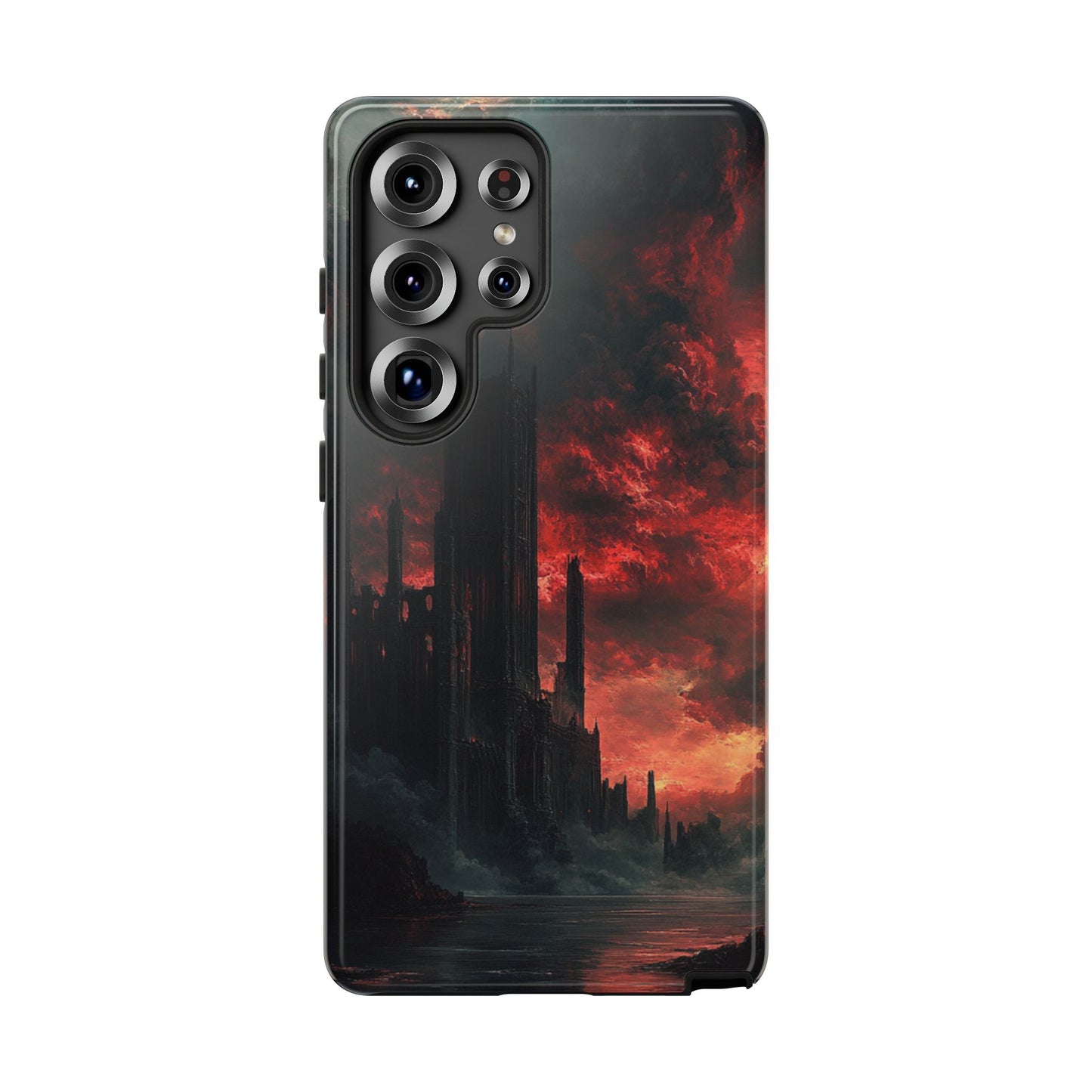 Crimson Dread Citadel – Tough Samsung Galaxy Case