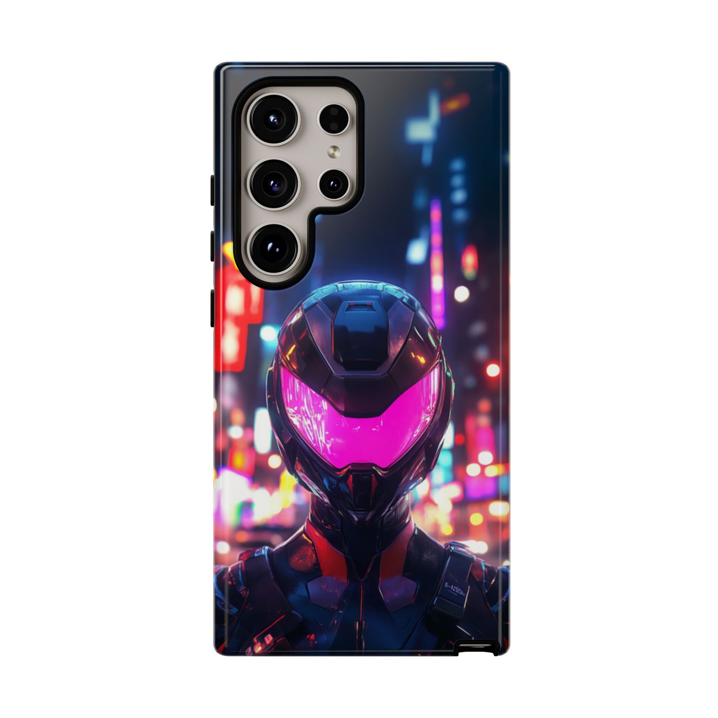 Neon Guardian Warrior – Tough Samsung Galaxy Case