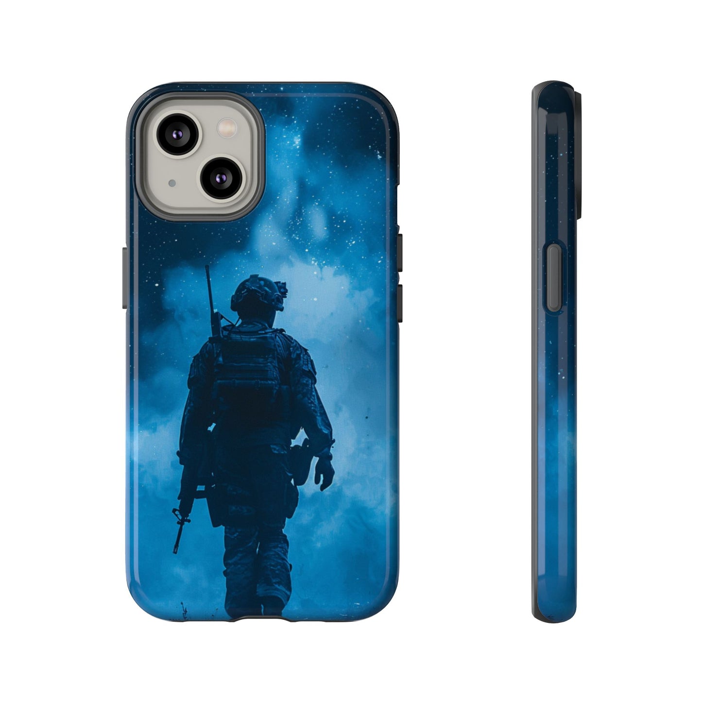 Midnight Sentinel Soldier – Tough iPhone Case