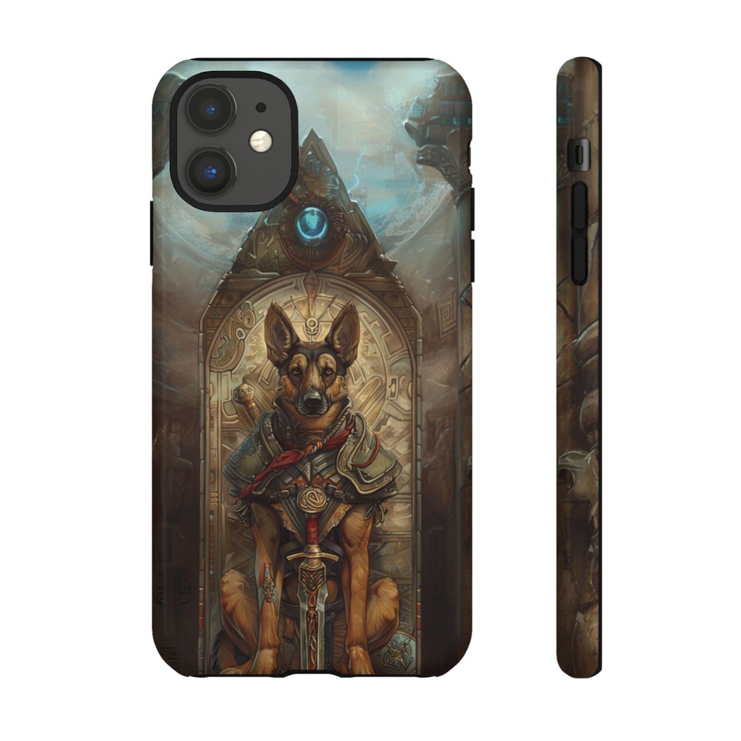 Temple Sentinel Dog – Tough iPhone Case