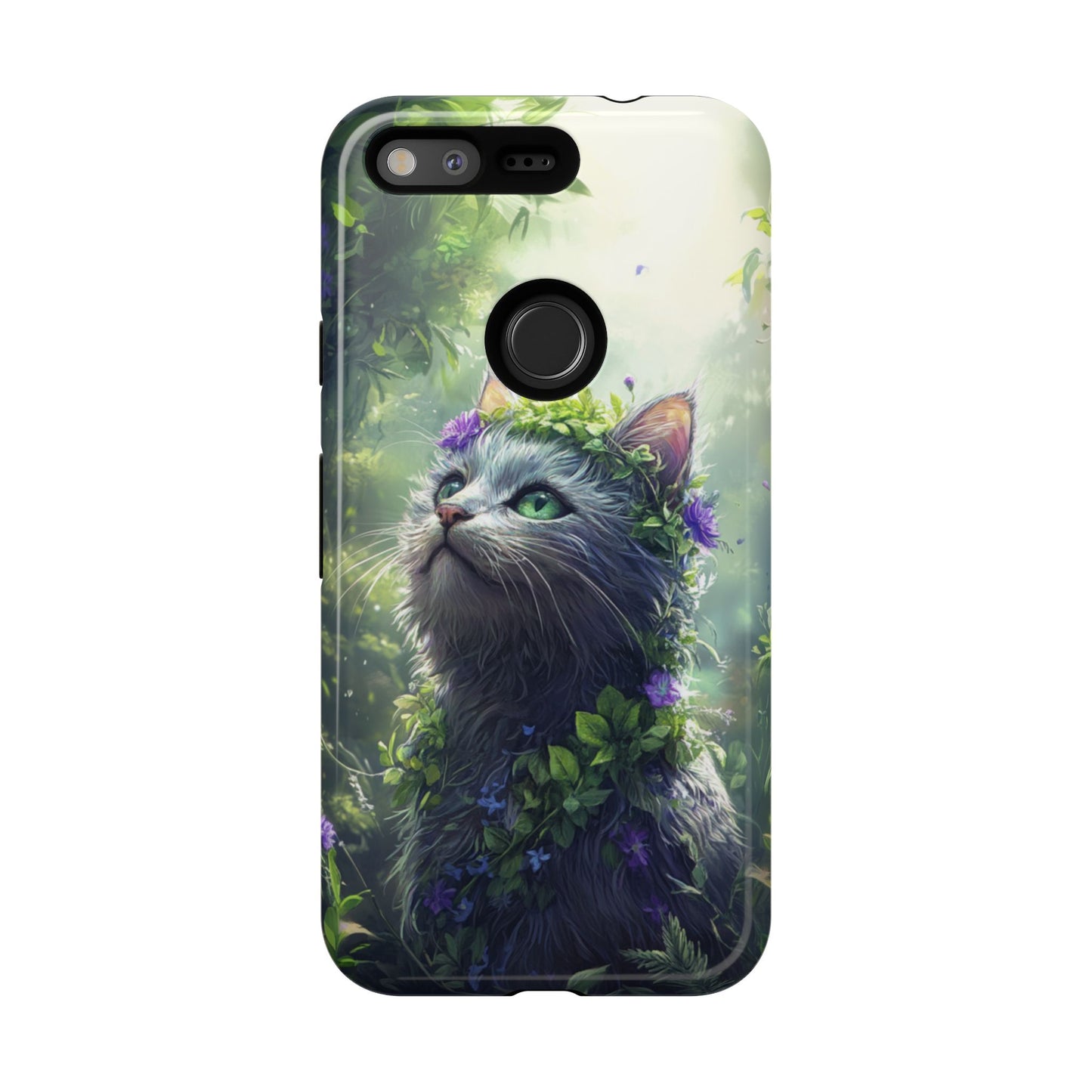 Forest Spirit Cat - Tough Google Pixel Case
