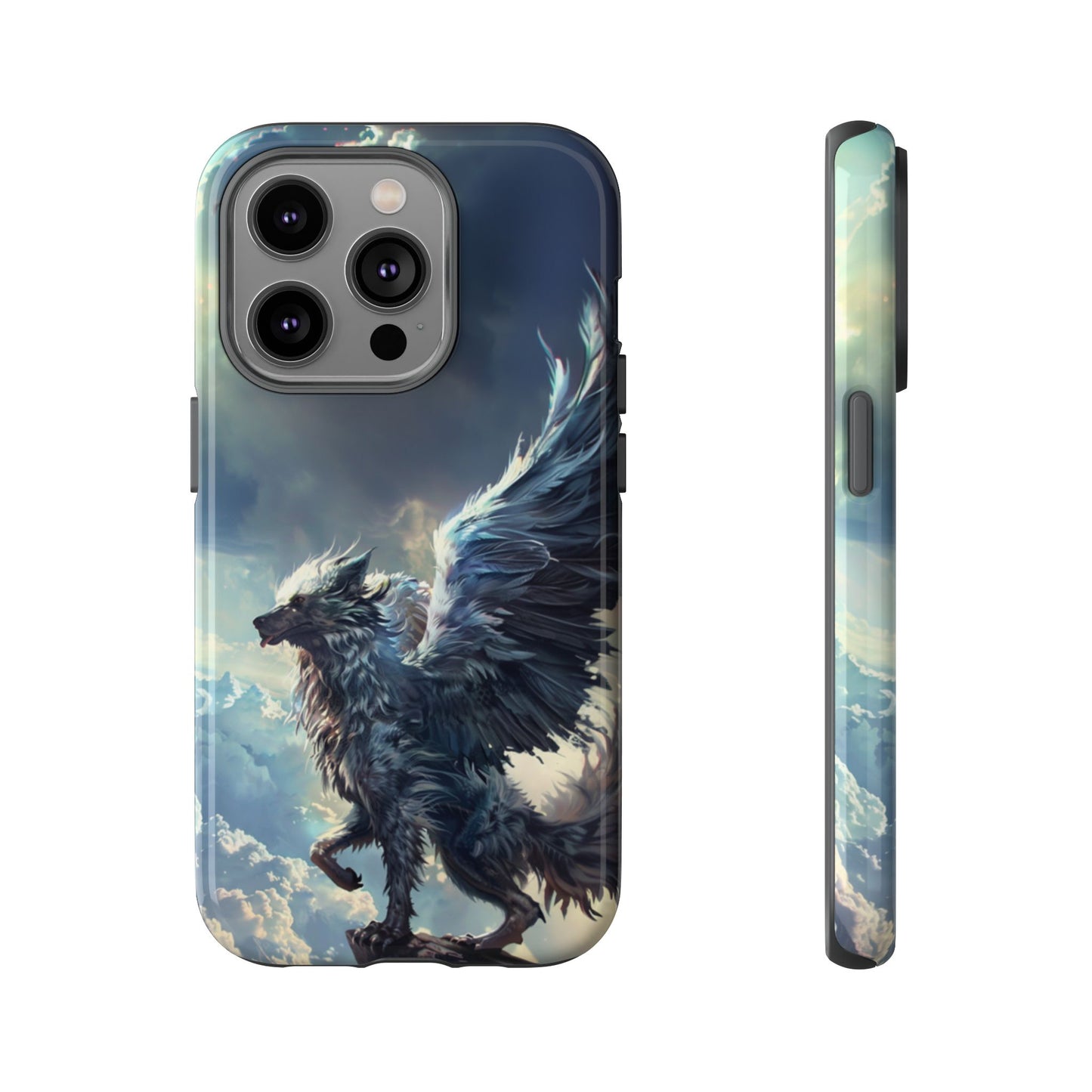 Winged Wolf Protector - iPhone, Google Pixel, Samsung Galaxy