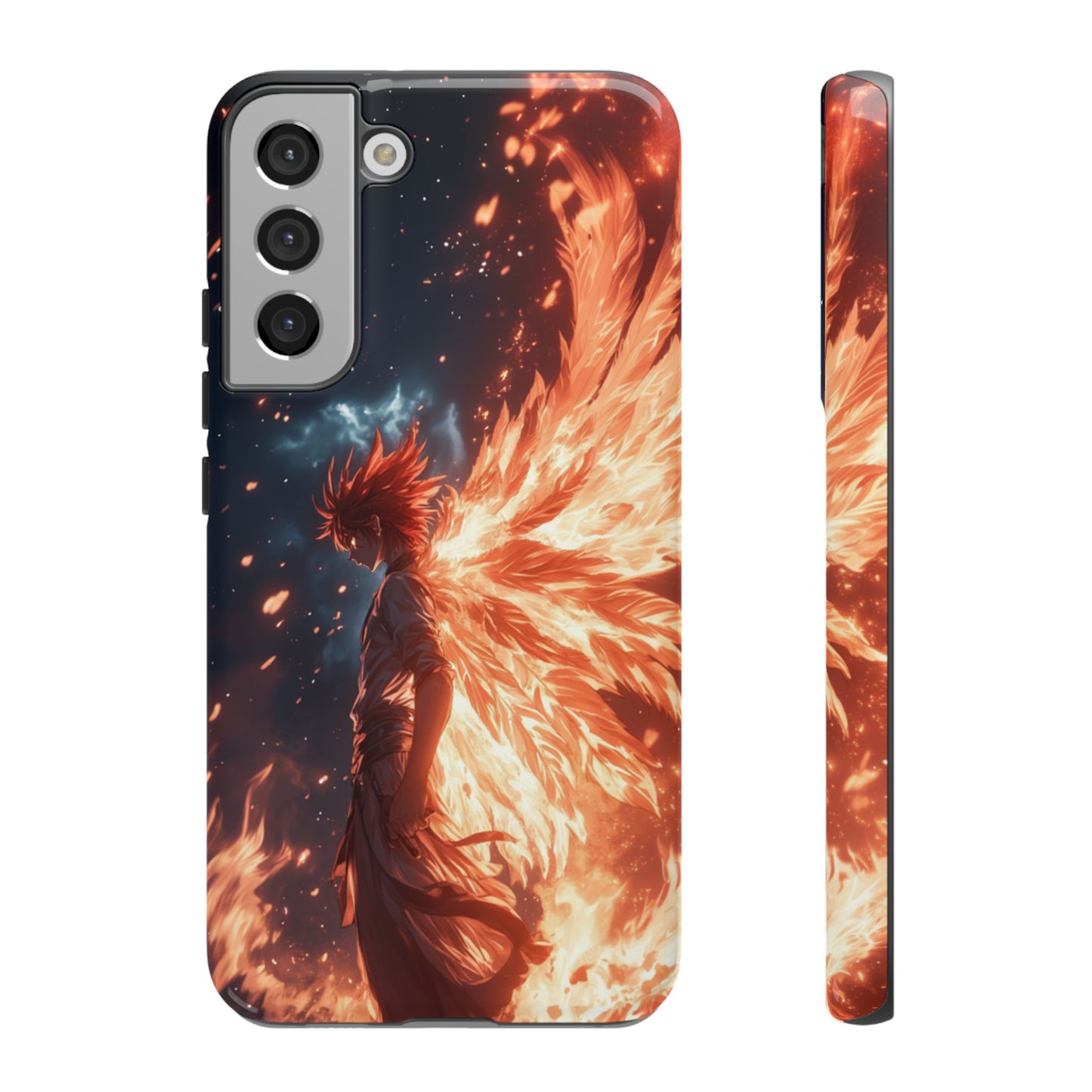 Flaming Guardian Phone Case – iPhone, Samsung, Google Pixel