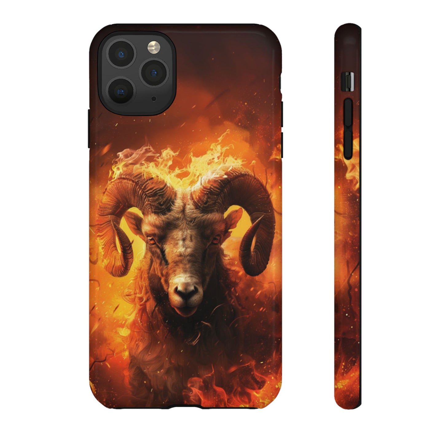Aries Fire Ram - Tough iPhone Case