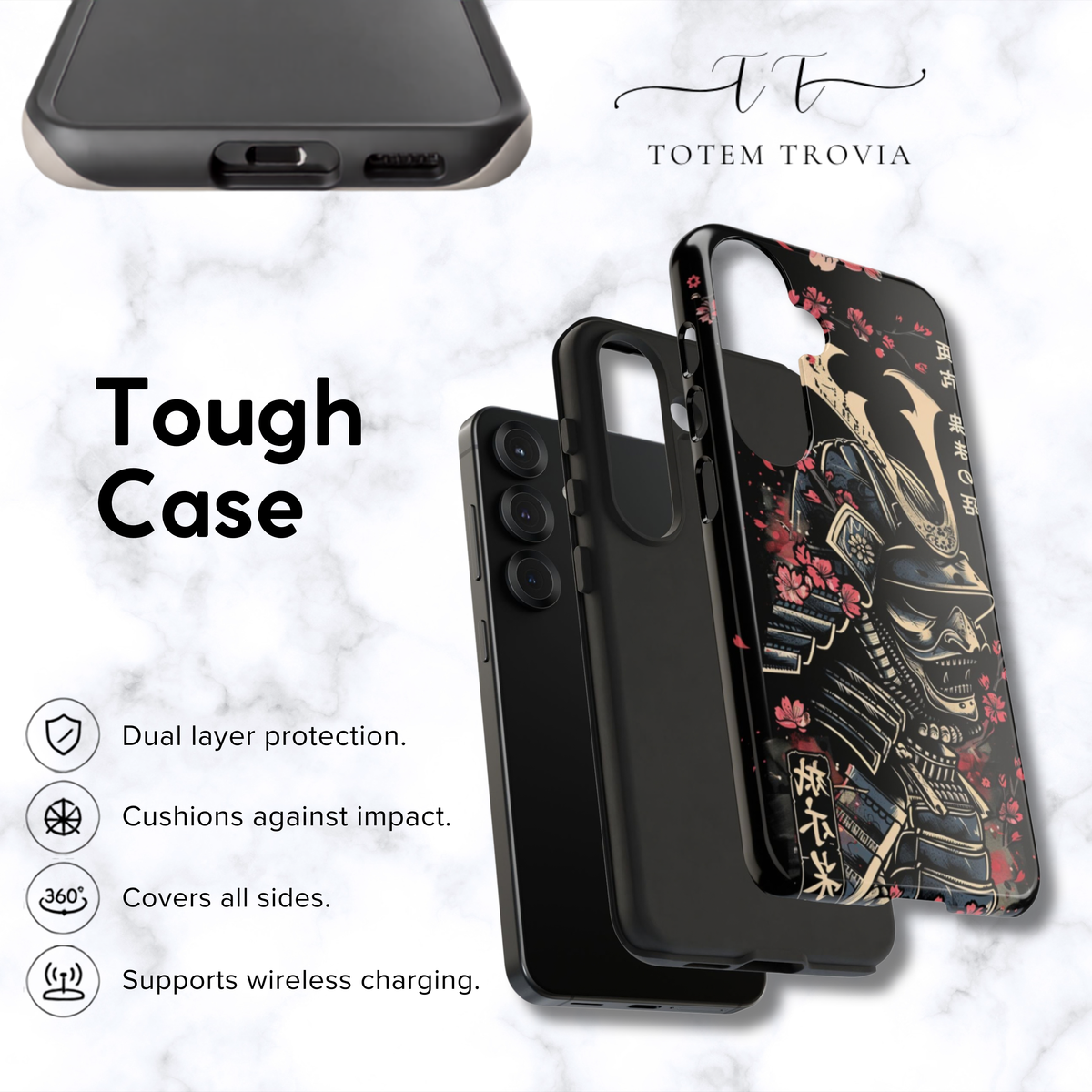 Samurai Cherry Blossom - Samsung Galaxy Case