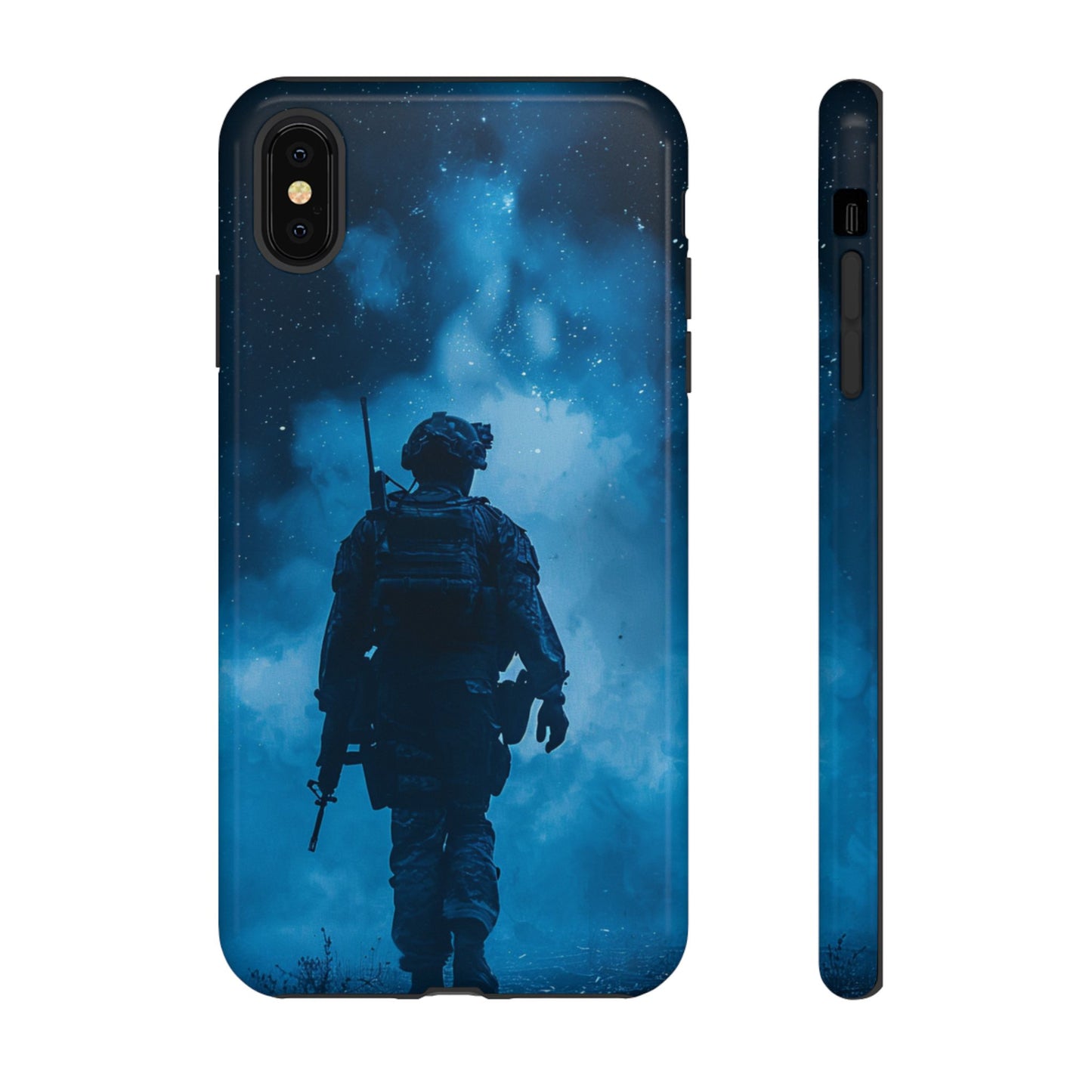 Midnight Sentinel Soldier – Tough iPhone Case