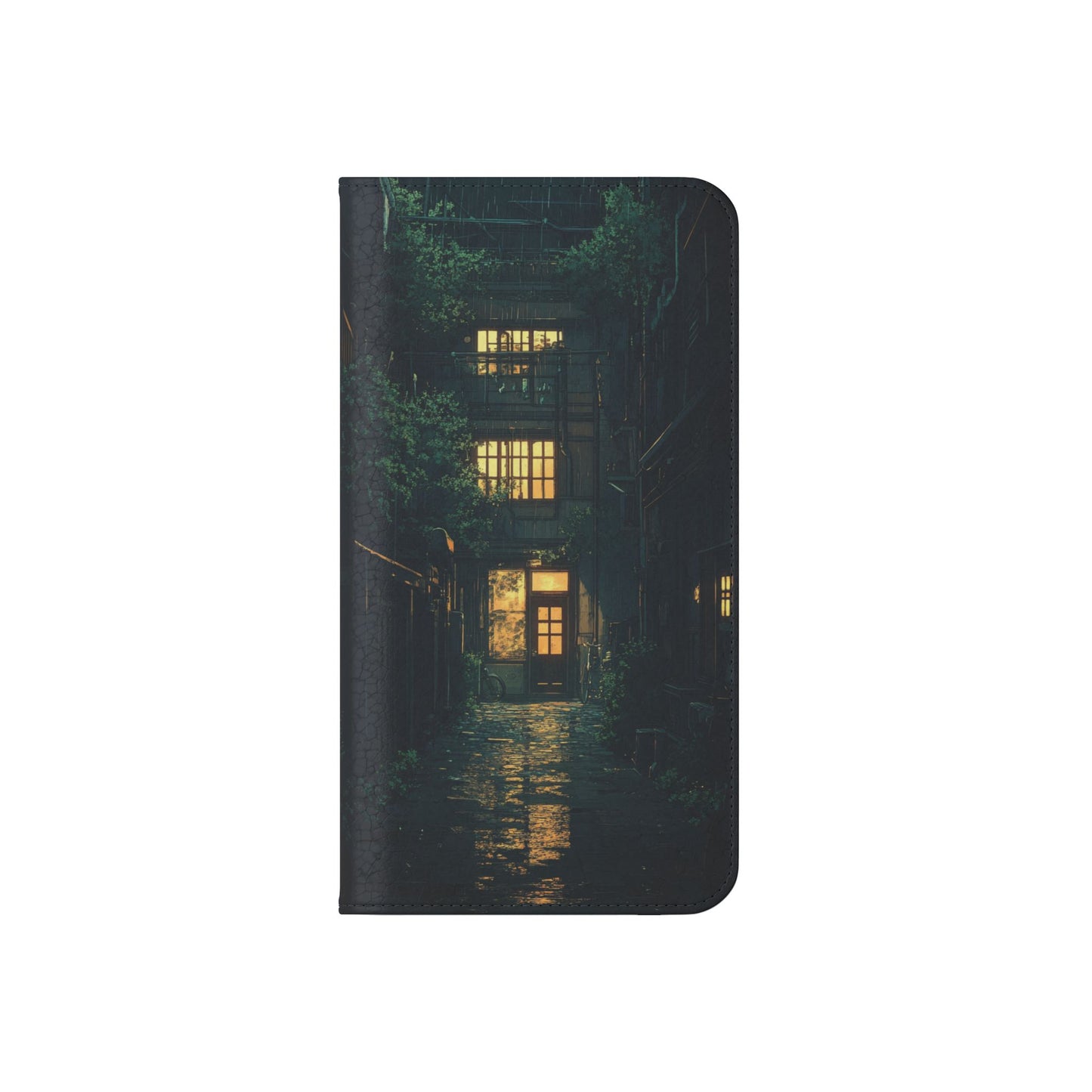 Rainy Alley - Wallet Flip Case