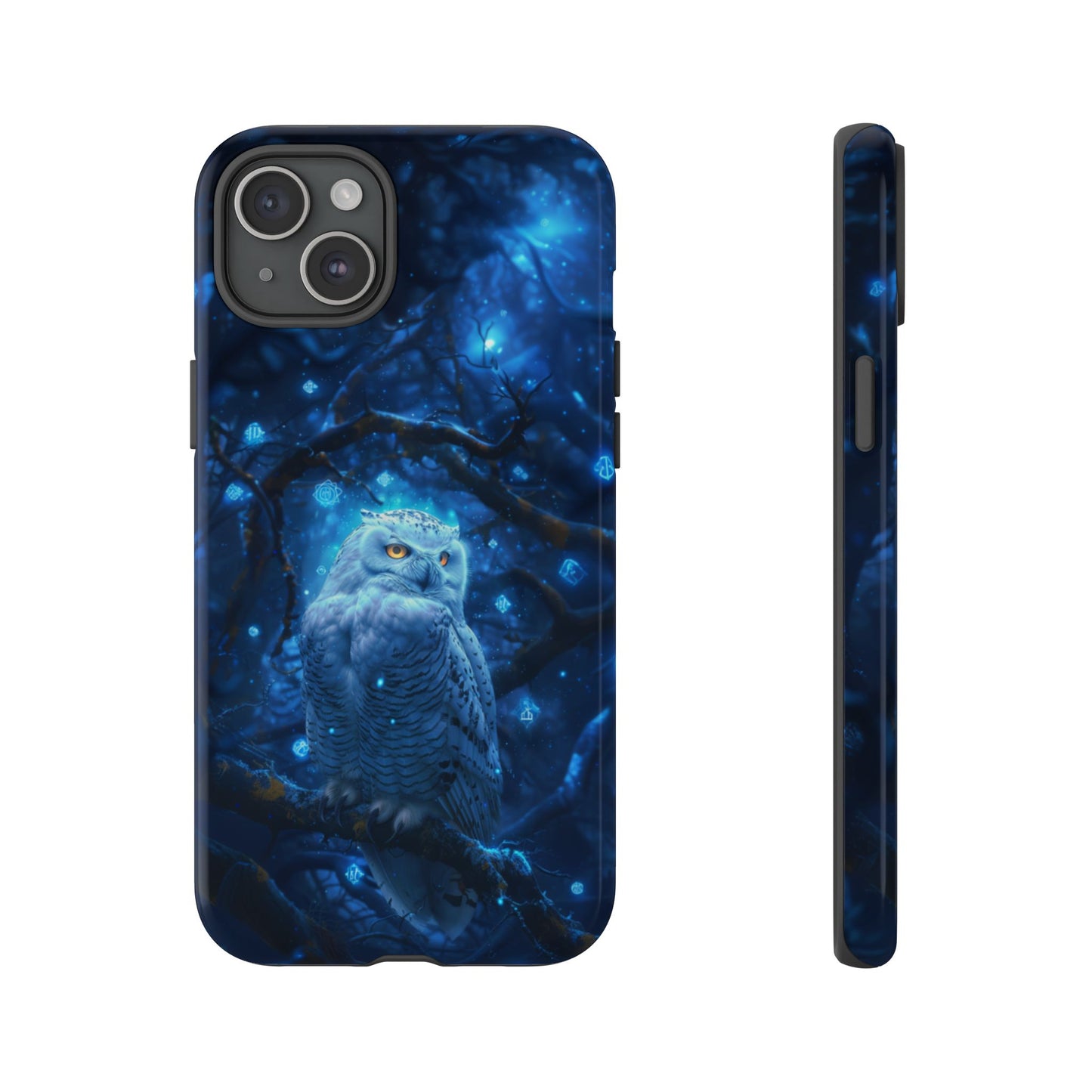 Luminous Rune Owl – Tough iPhone Case