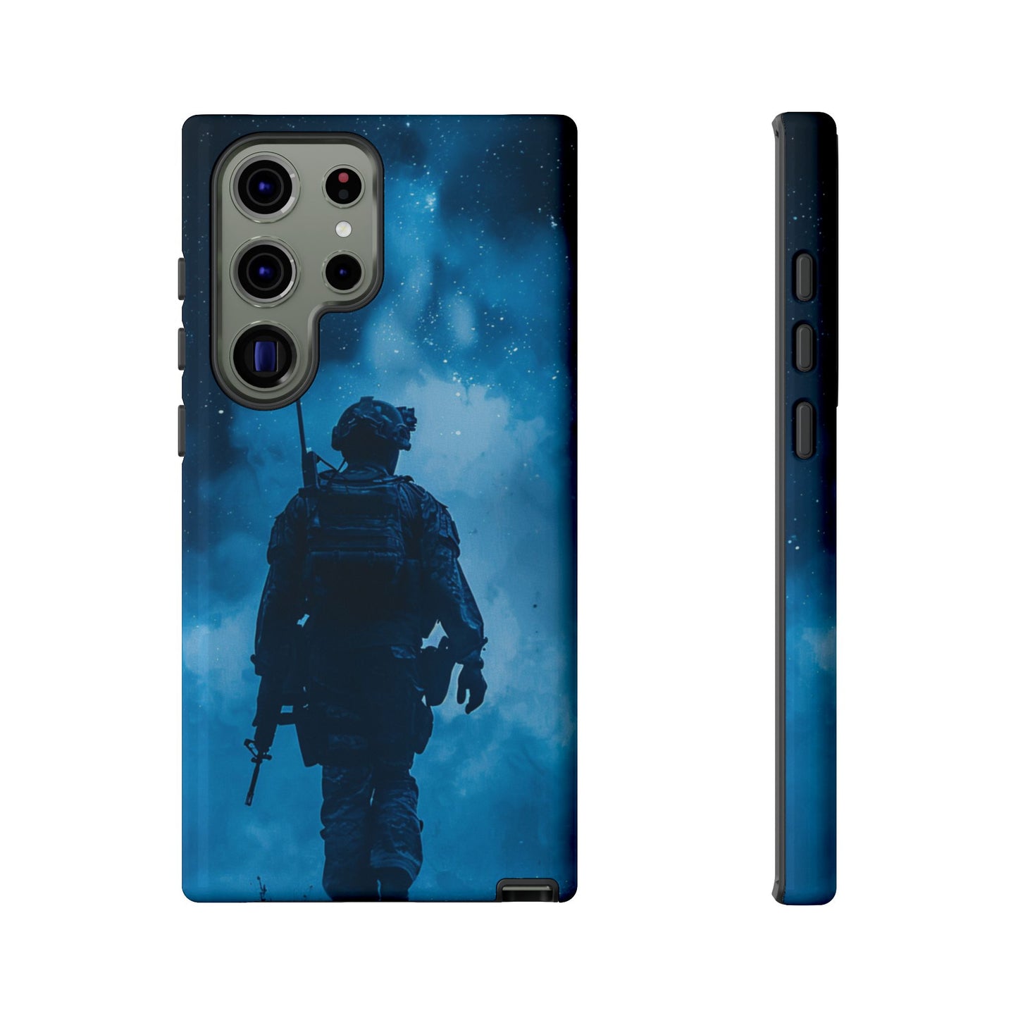 Midnight Sentinel Soldier – Tough Samsung Galaxy Case