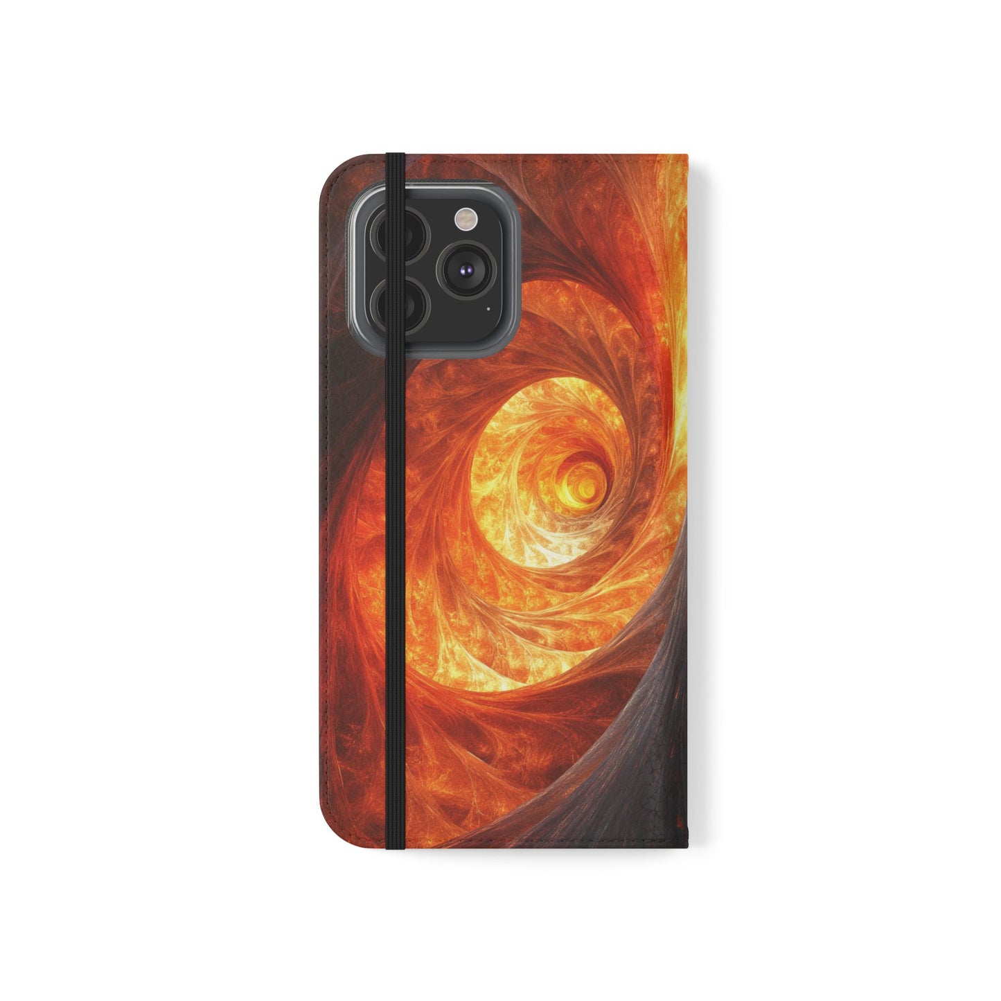 Fire Spiral - Wallet Flip Case