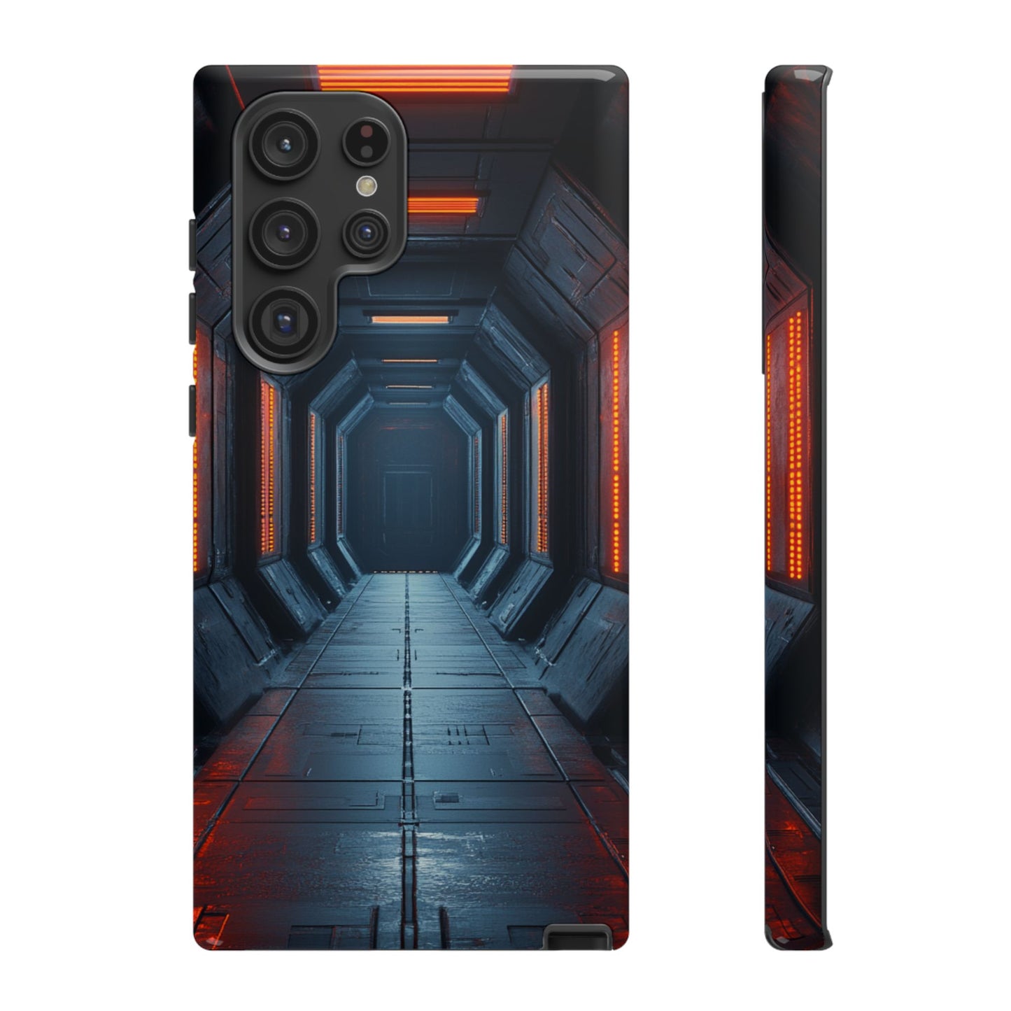 Red Alert Corridor – Tough Samsung Galaxy Case