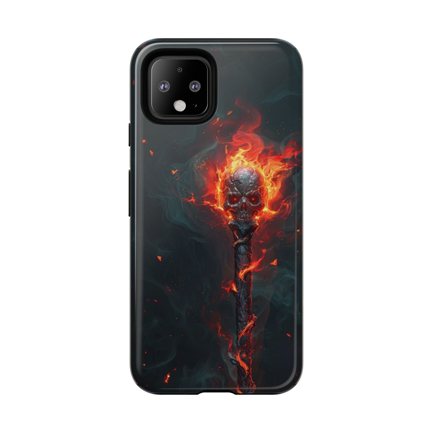 Inferno Skull Staff - Tough Google Pixel Case